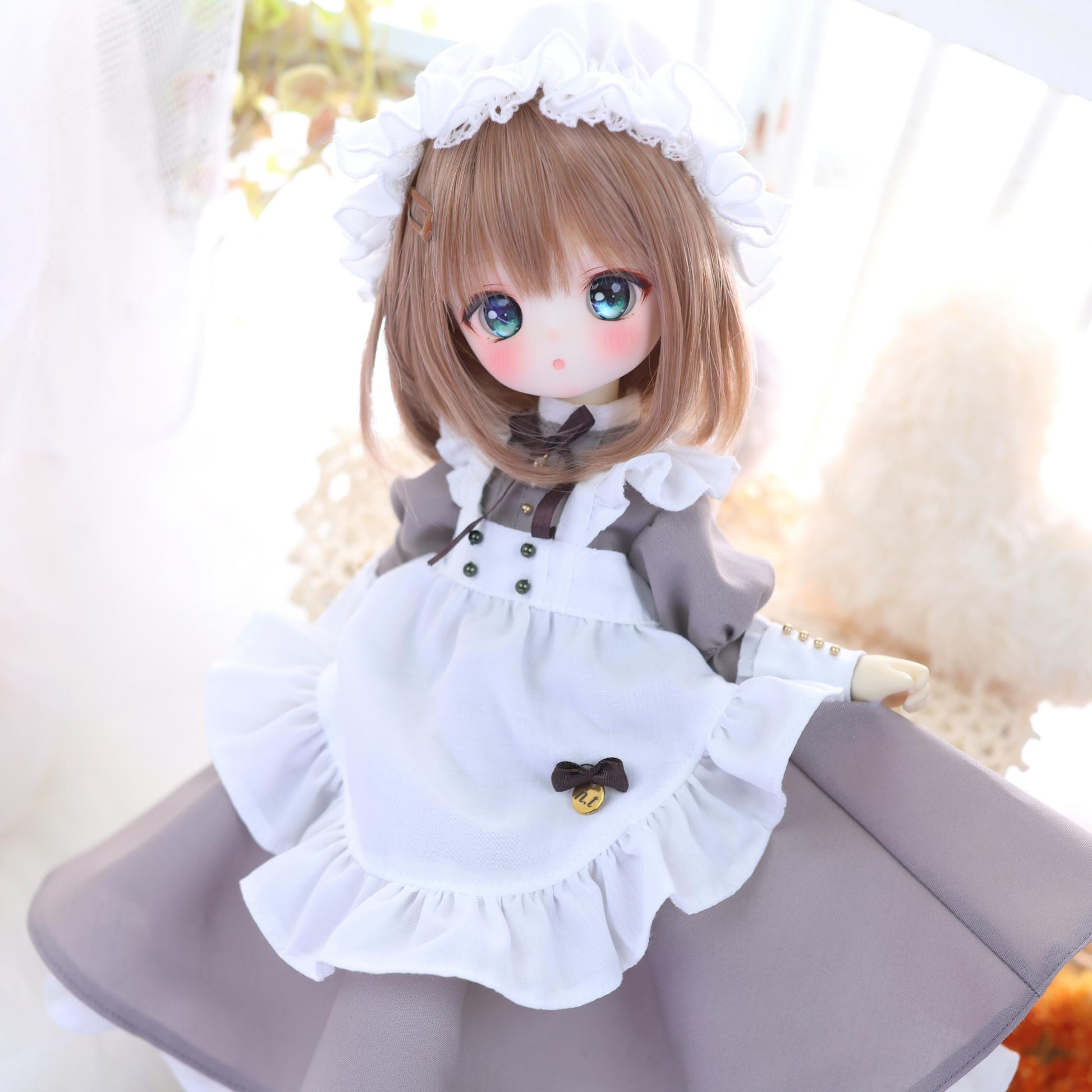 1/6TinyFox ロイヤル・ヴィクトリアンメイド グレージュ | ナナイロ