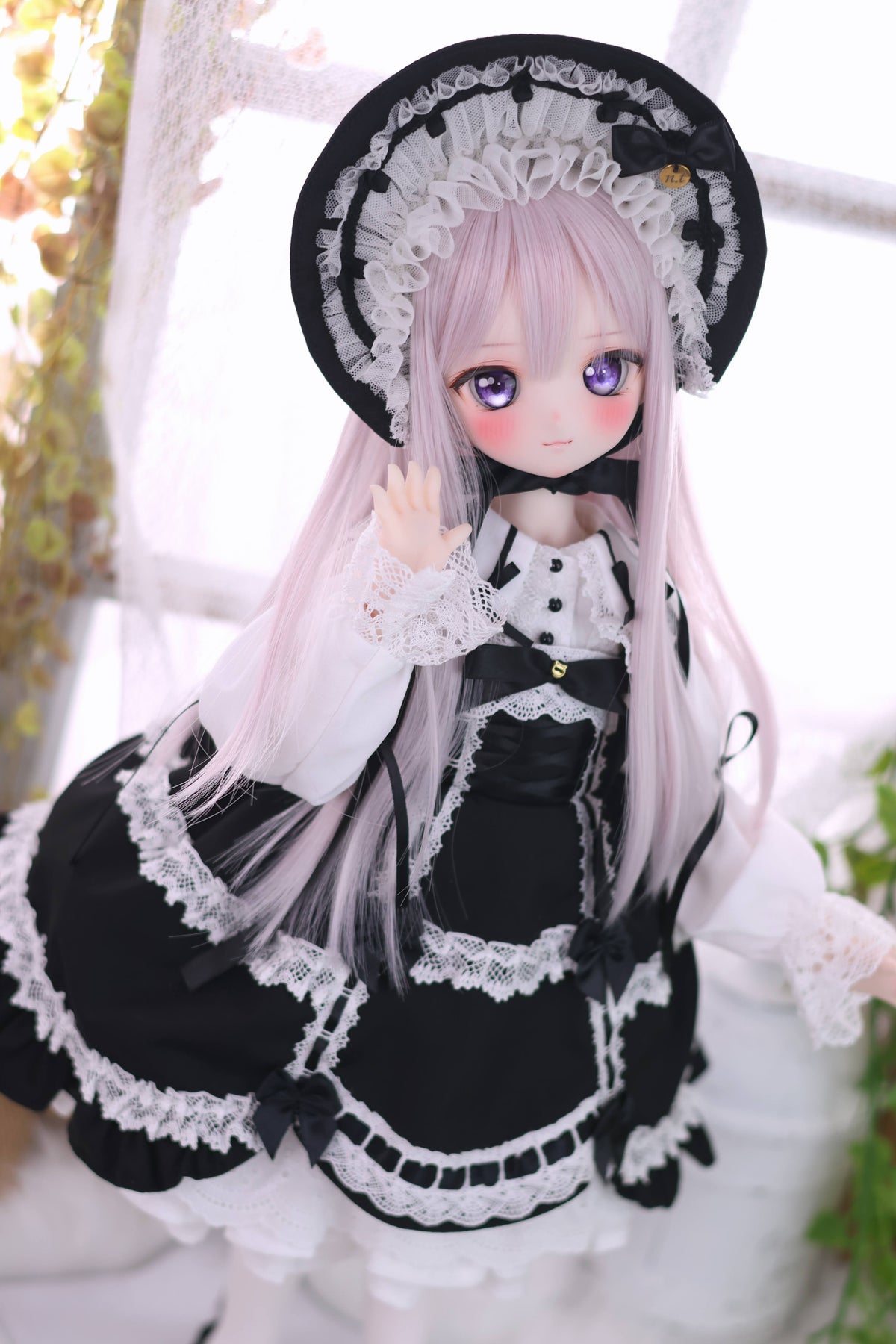 Nostalgic Lolita-chan (Black)｜Mini Dollfie Dream・KUMAKO