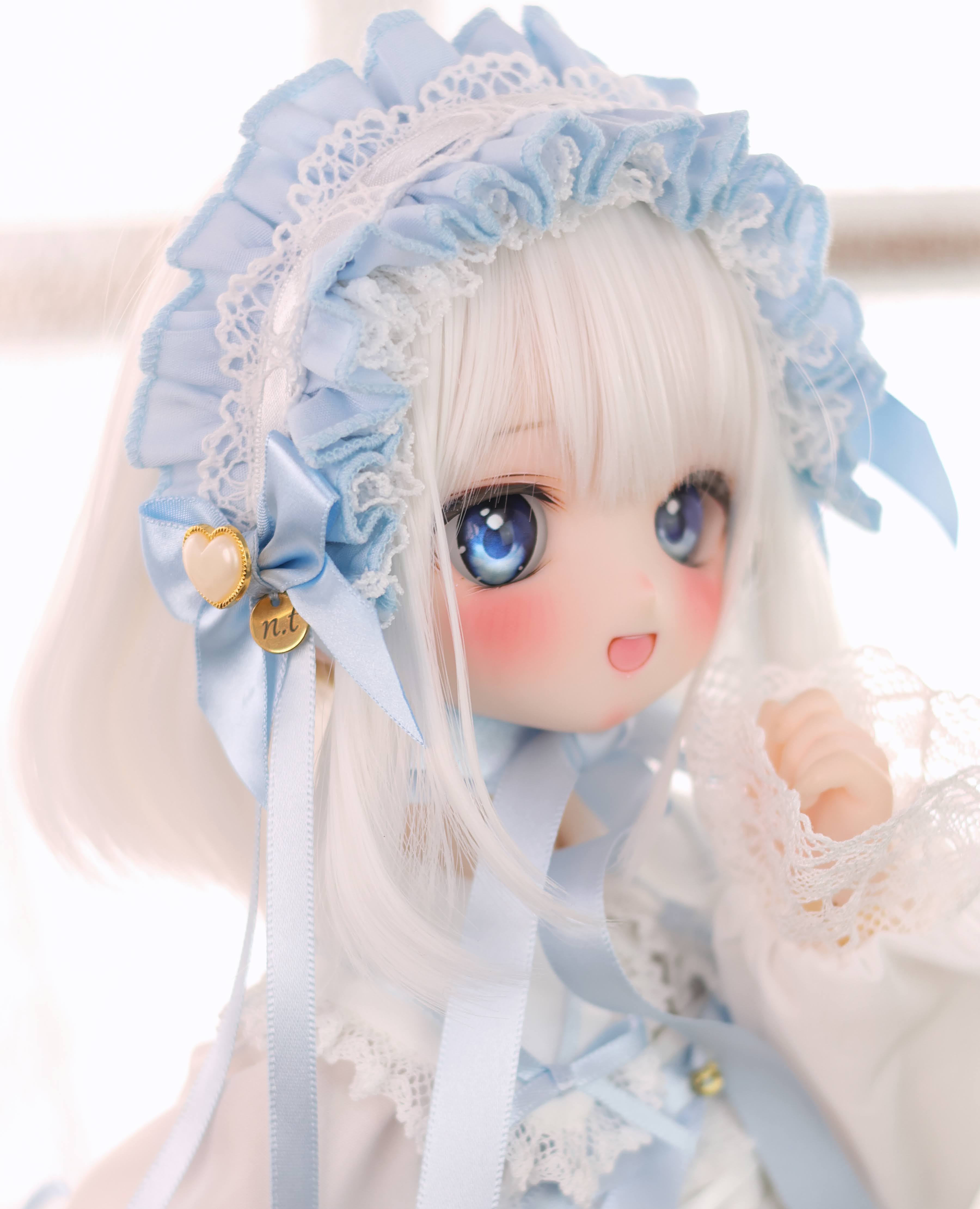 懐古ロリィタちゃん（水色）｜Mini Dollfie Dream・KUMAKO