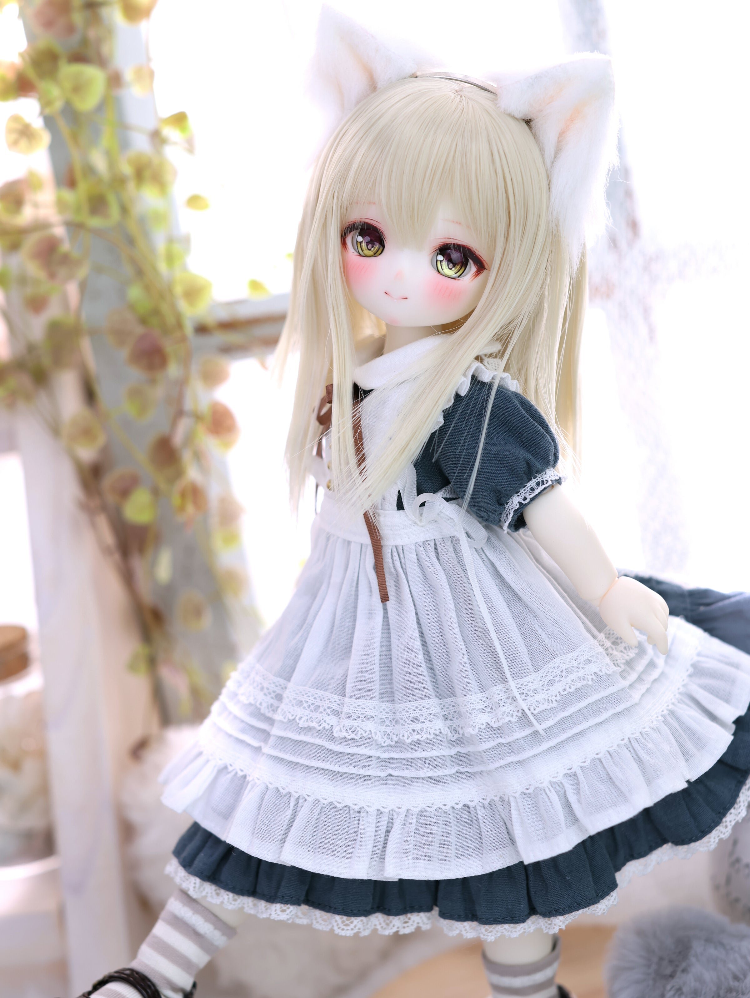 TinyFox クラシカルアリス ドール服 型紙 デジタル | ナナイロテントウ