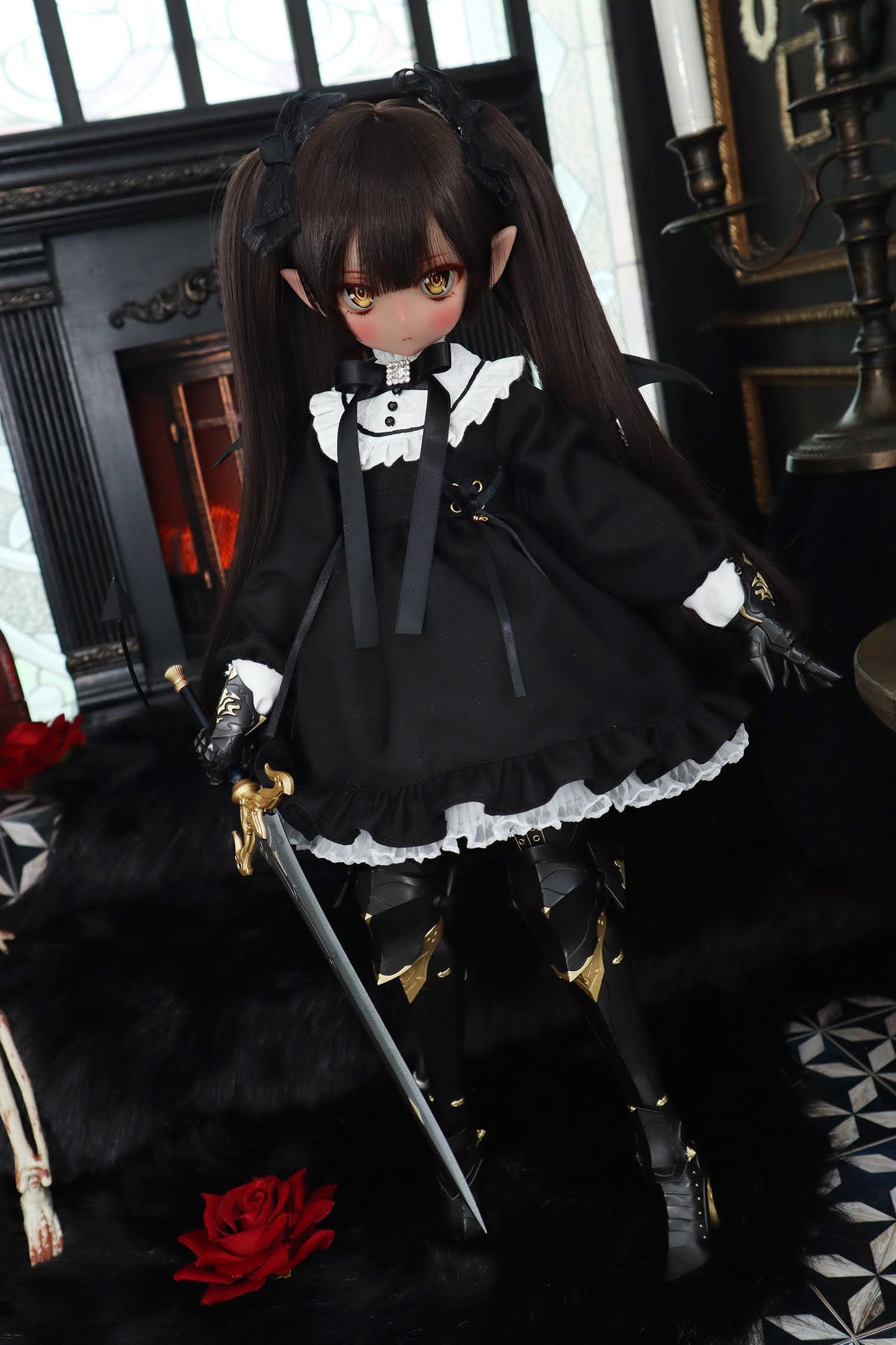 MDD / DDP / KUMAKO / SDM / Imomodoll対応 OF 【地雷ちゃん（やみぶらっく）】
