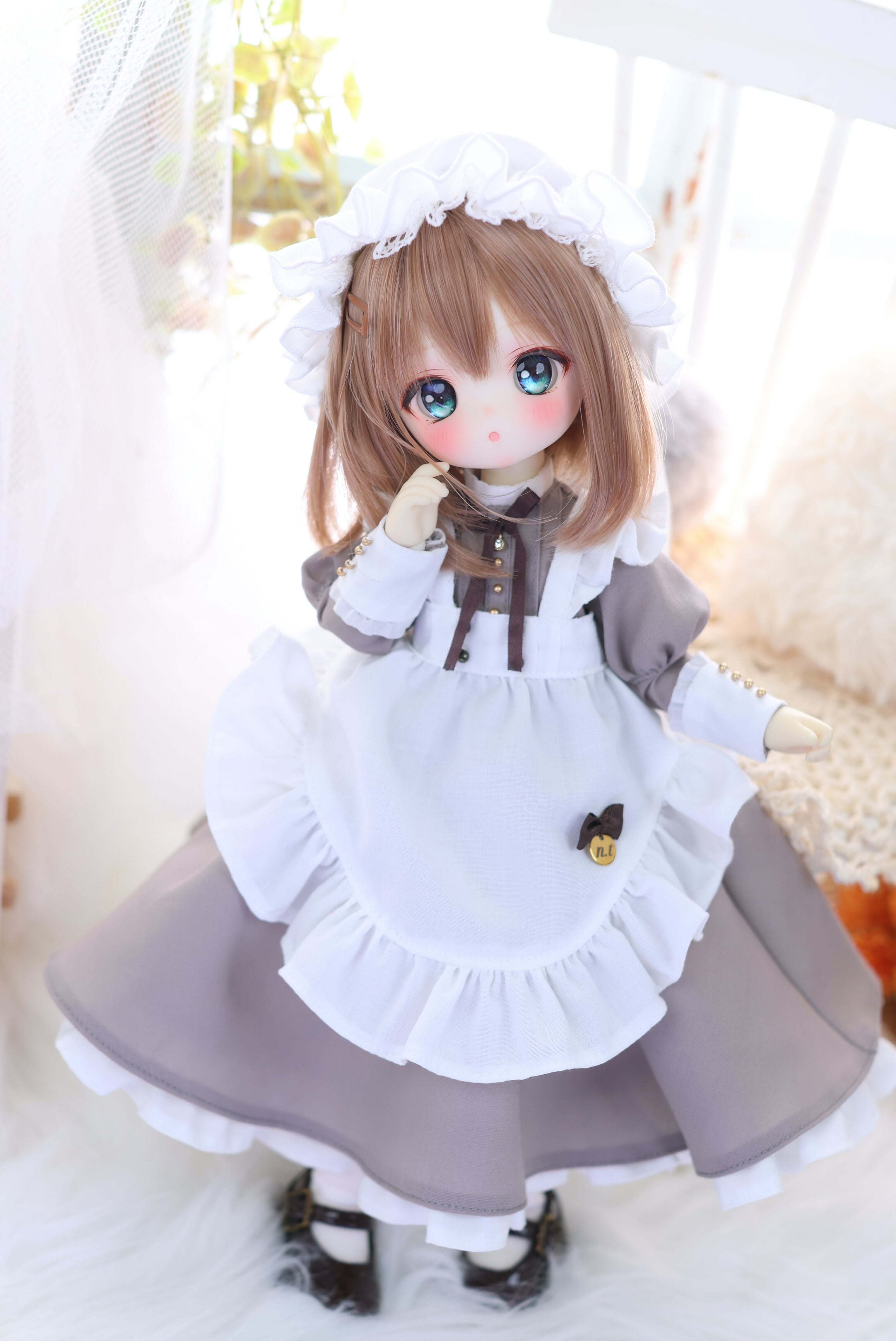 トントトン】チャイニーズヘッドドール 教会服 セット トントトン