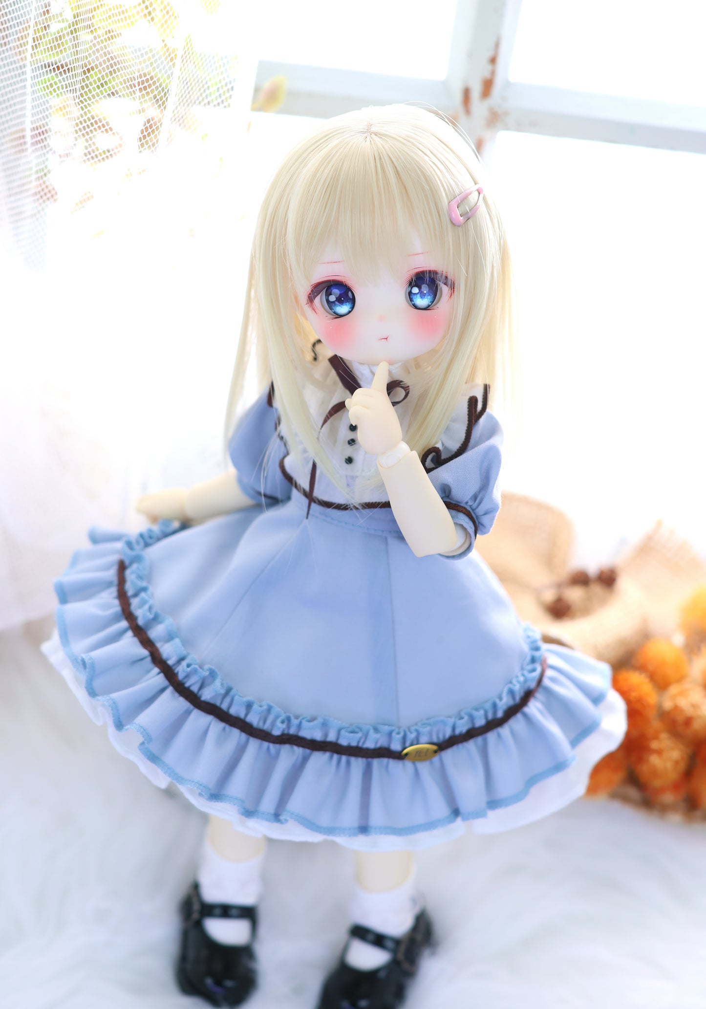 1/6TinyFox / BABY KUMAKO【 プチ・プリンセスドレス（水色）】