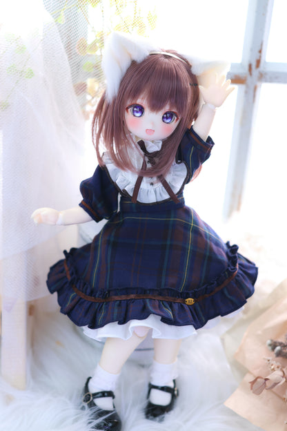 1/6TinyFox / BABY KUMAKO【 プチ・プリンセスドレス（チェック柄）】