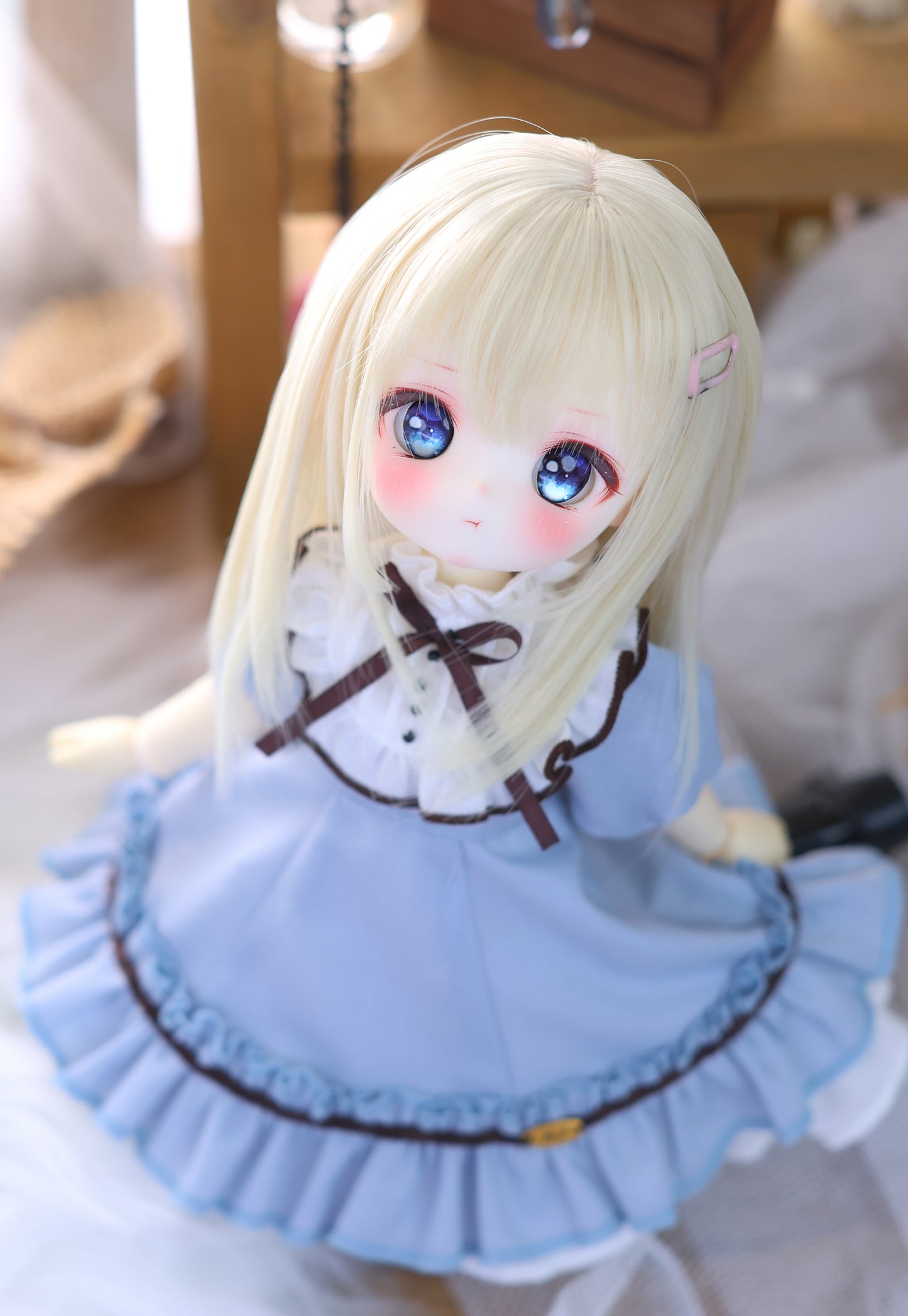 1/6TinyFox / BABY KUMAKO【 プチ・プリンセスドレス（水色）】