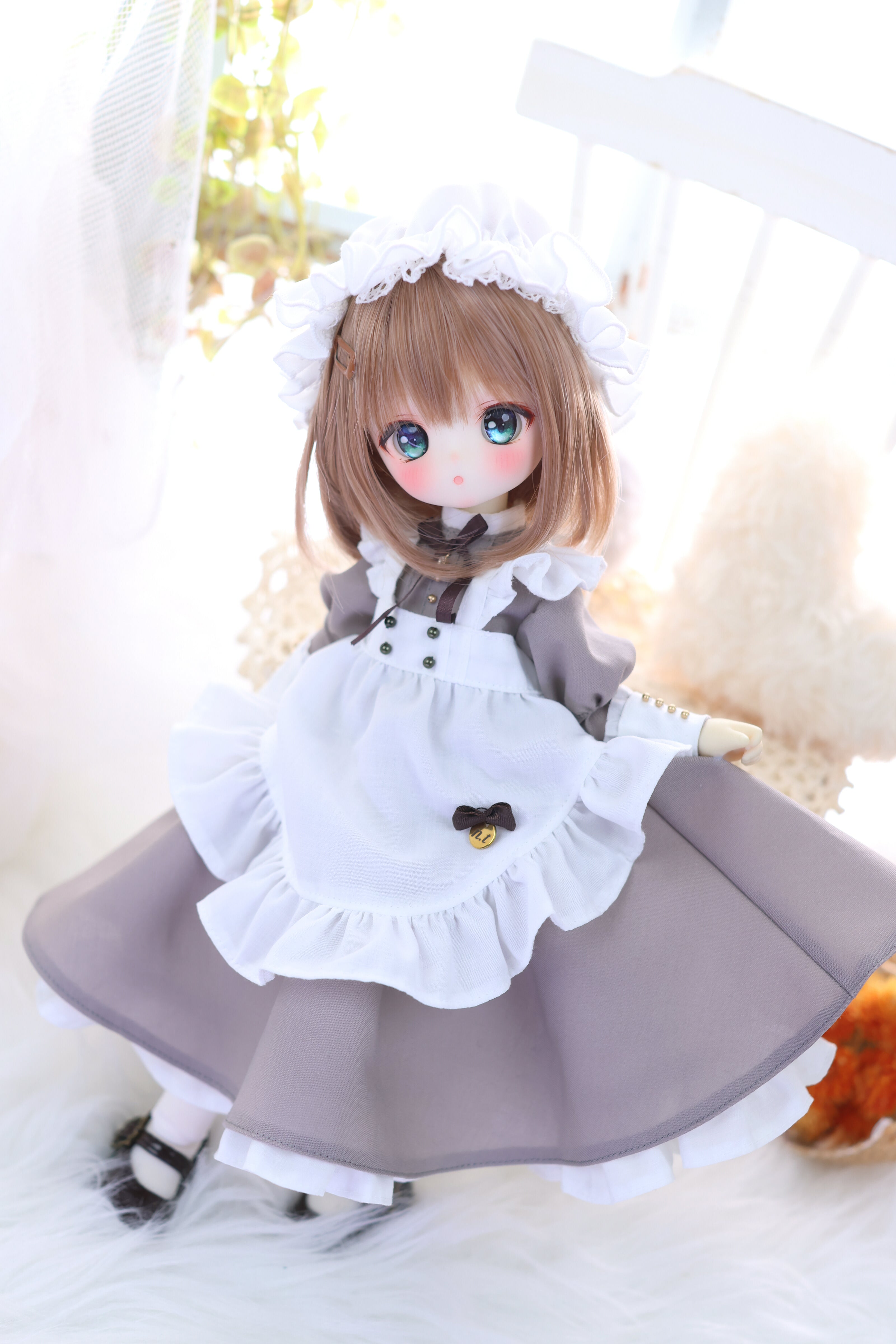 1/6TinyFox ロイヤル・ヴィクトリアンメイド グレージュ | ナナイロ