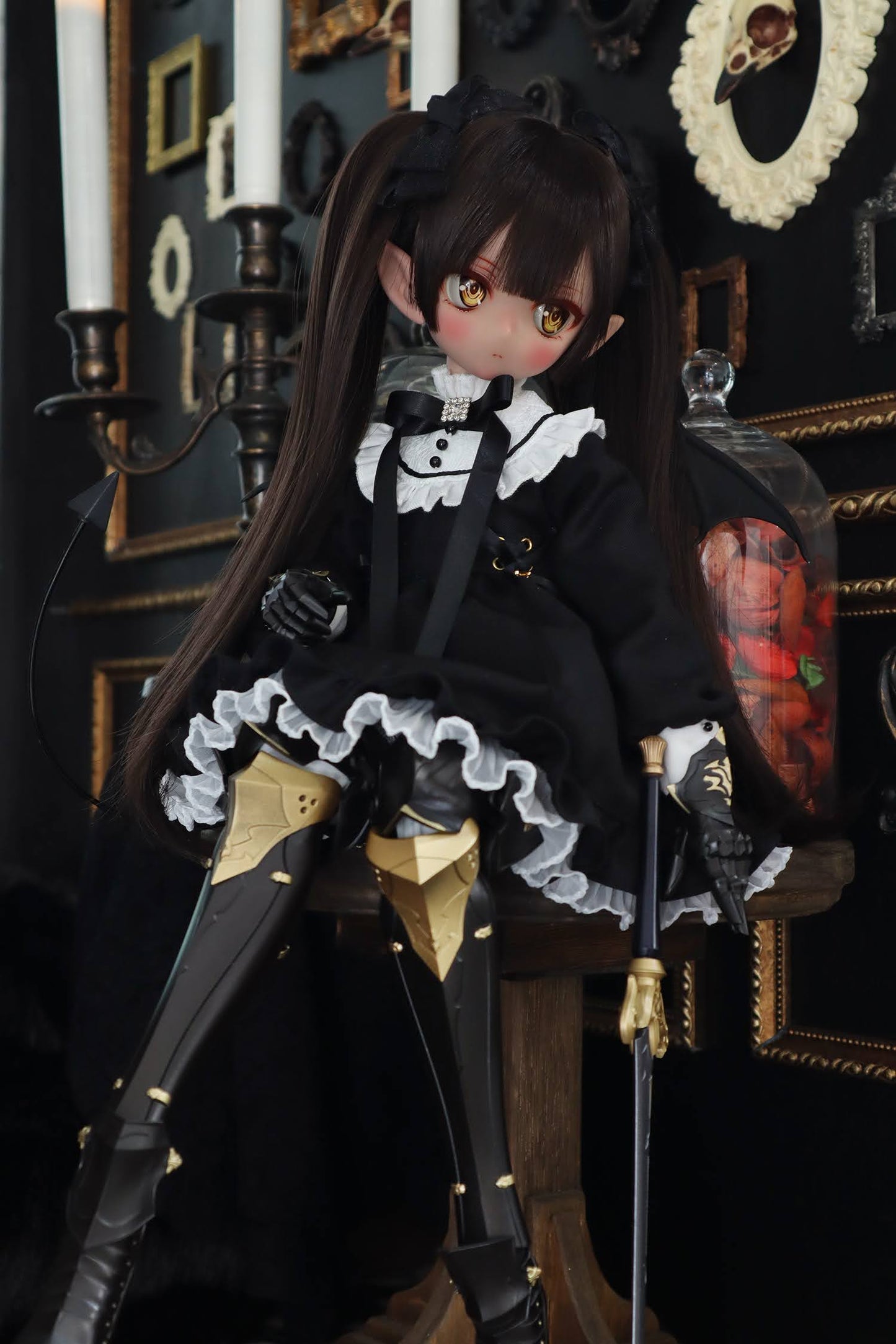 MDD / DDP / KUMAKO / SDM / Imomodoll対応 OF 【地雷ちゃん（やみぶらっく）】