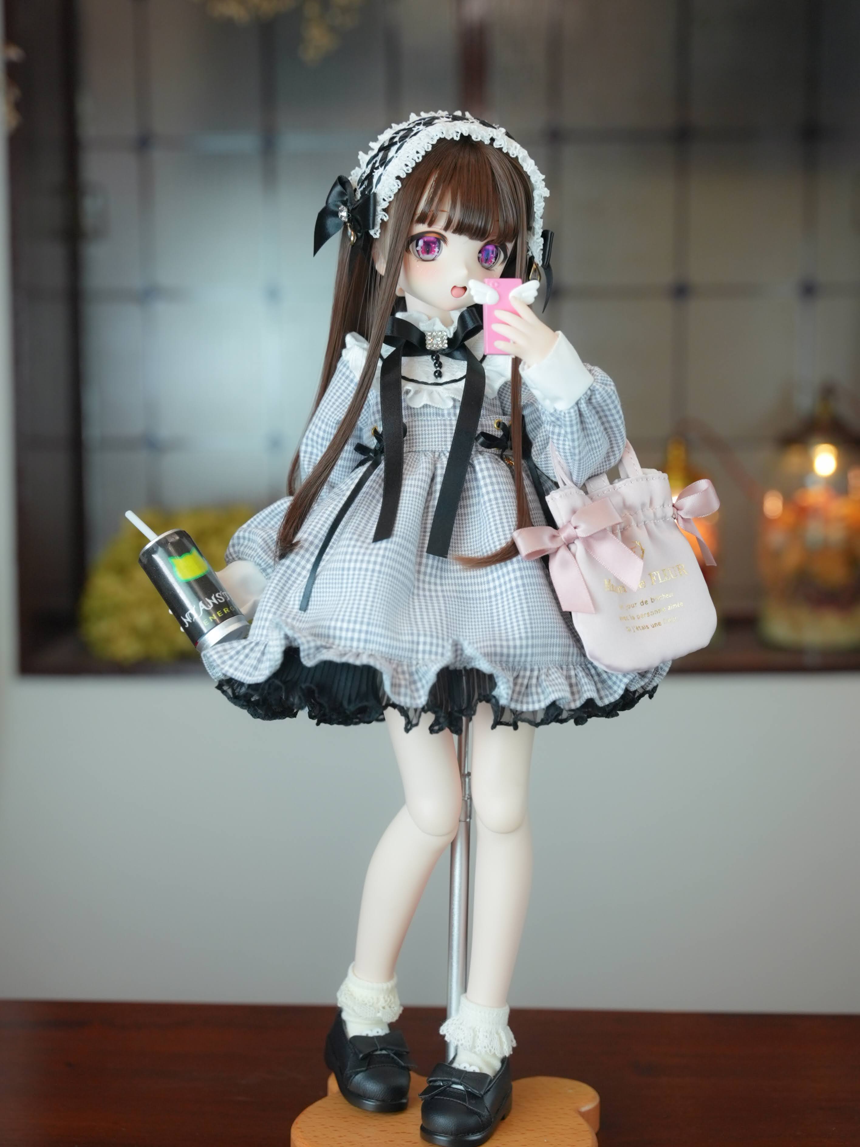 地雷ちゃん（ぐれーのちぇっく）｜Mini Dollfie Dream ・ DDP ・ KUMAKO ・ SDM ・ Imomodoll