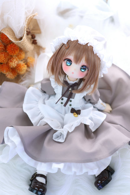1/6TinyFox / BABY KUMAKO【ロイヤル・ヴィクトリアンメイド（グレージュ）】
