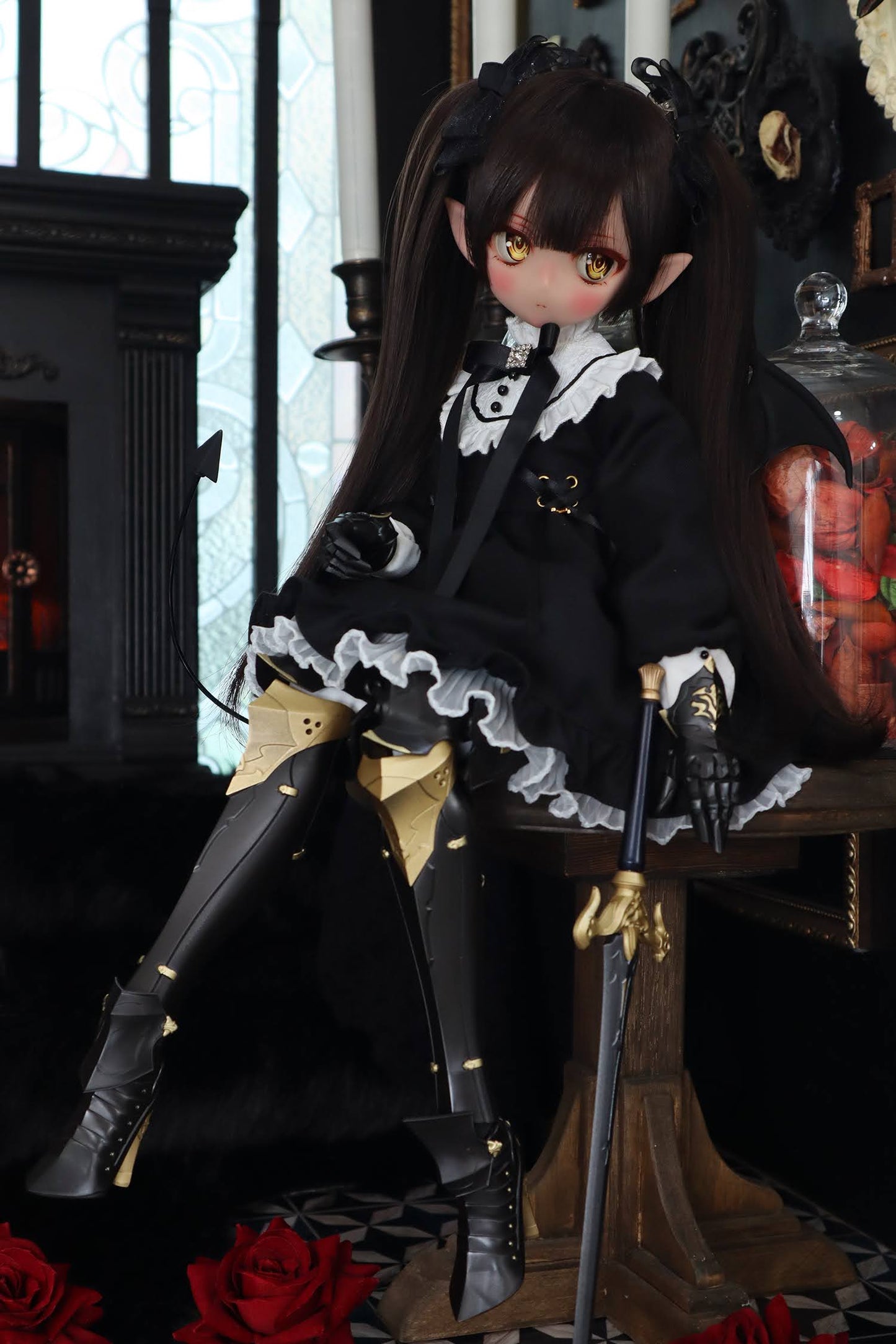 MDD / DDP / KUMAKO / SDM / Imomodoll対応 OF 【地雷ちゃん（やみぶらっく）】
