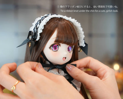 MDD / DDP / KUMAKO / SDM / Imomodoll対応 OF 【地雷ちゃん（ぐれーのちぇっく）】 【Jirai-chan (gray checkered)】