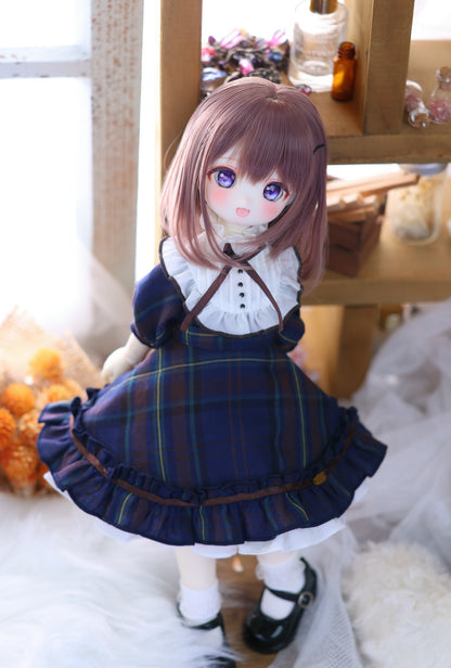 1/6TinyFox / BABY KUMAKO【 プチ・プリンセスドレス（チェック柄）】