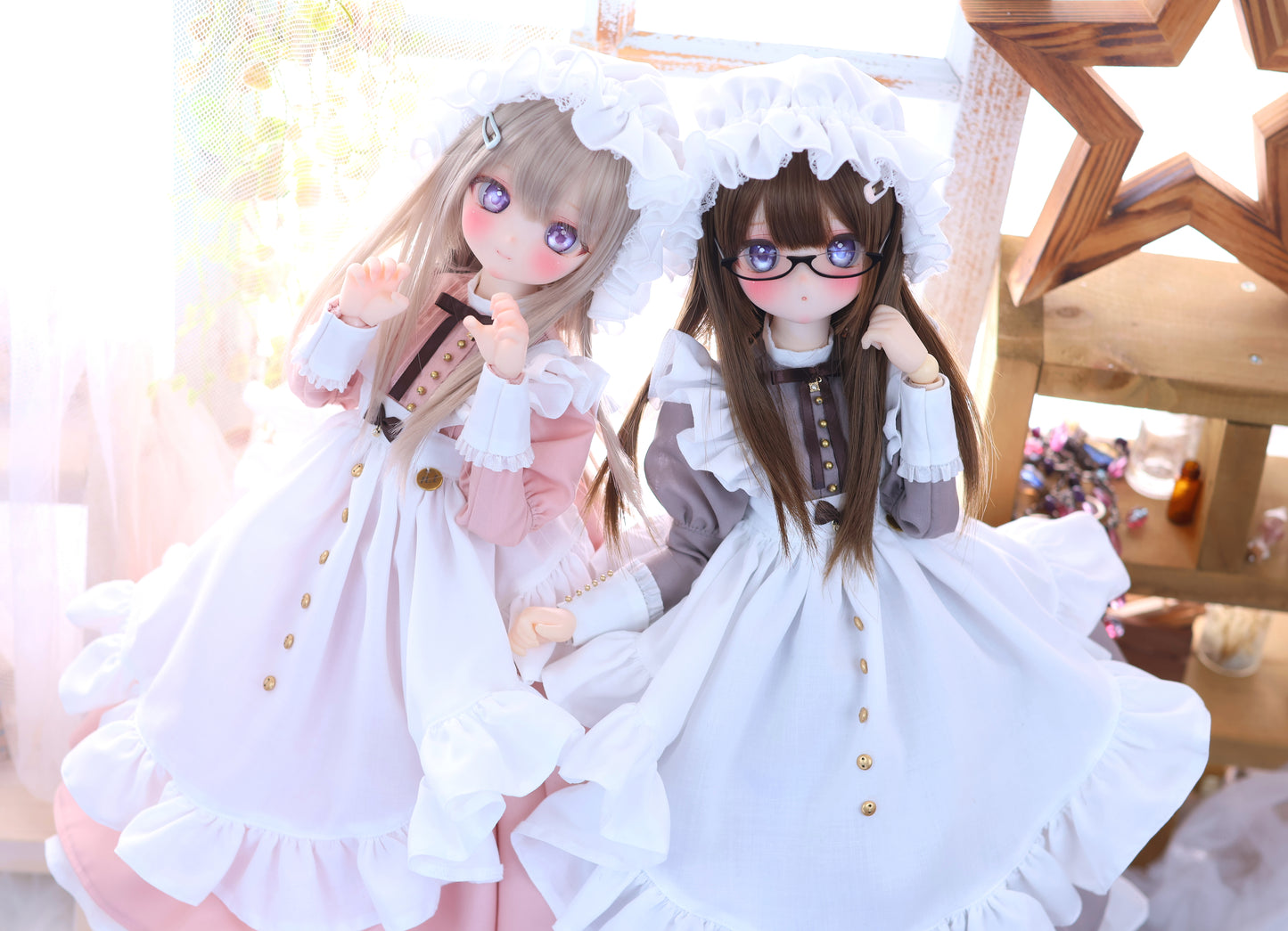 MDD / 1/4 TinyFox PEKO体 【ロイヤル・ヴィクトリアンメイド（グレージュ）】