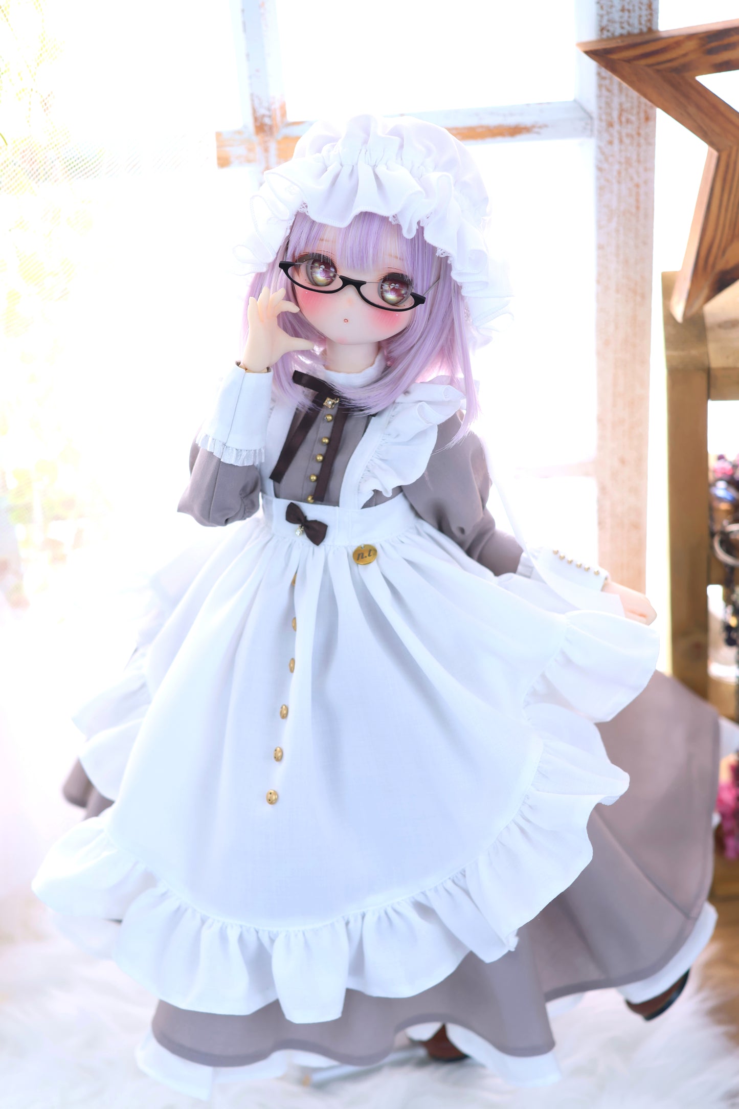 MDD / 1/4 TinyFox PEKO体 【ロイヤル・ヴィクトリアンメイド（グレージュ）】