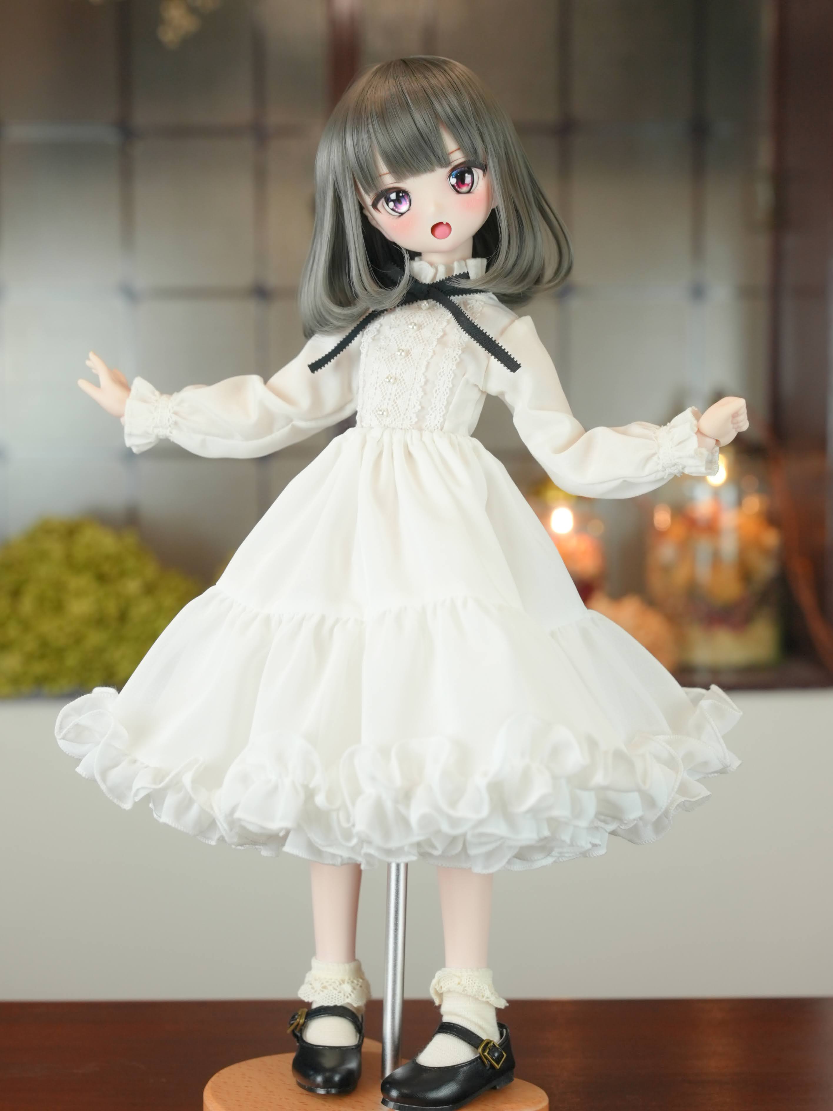 なないろパニエ ロング（黒）｜MDD・DD・DDS・DDP・TinyFox PEKO・SD