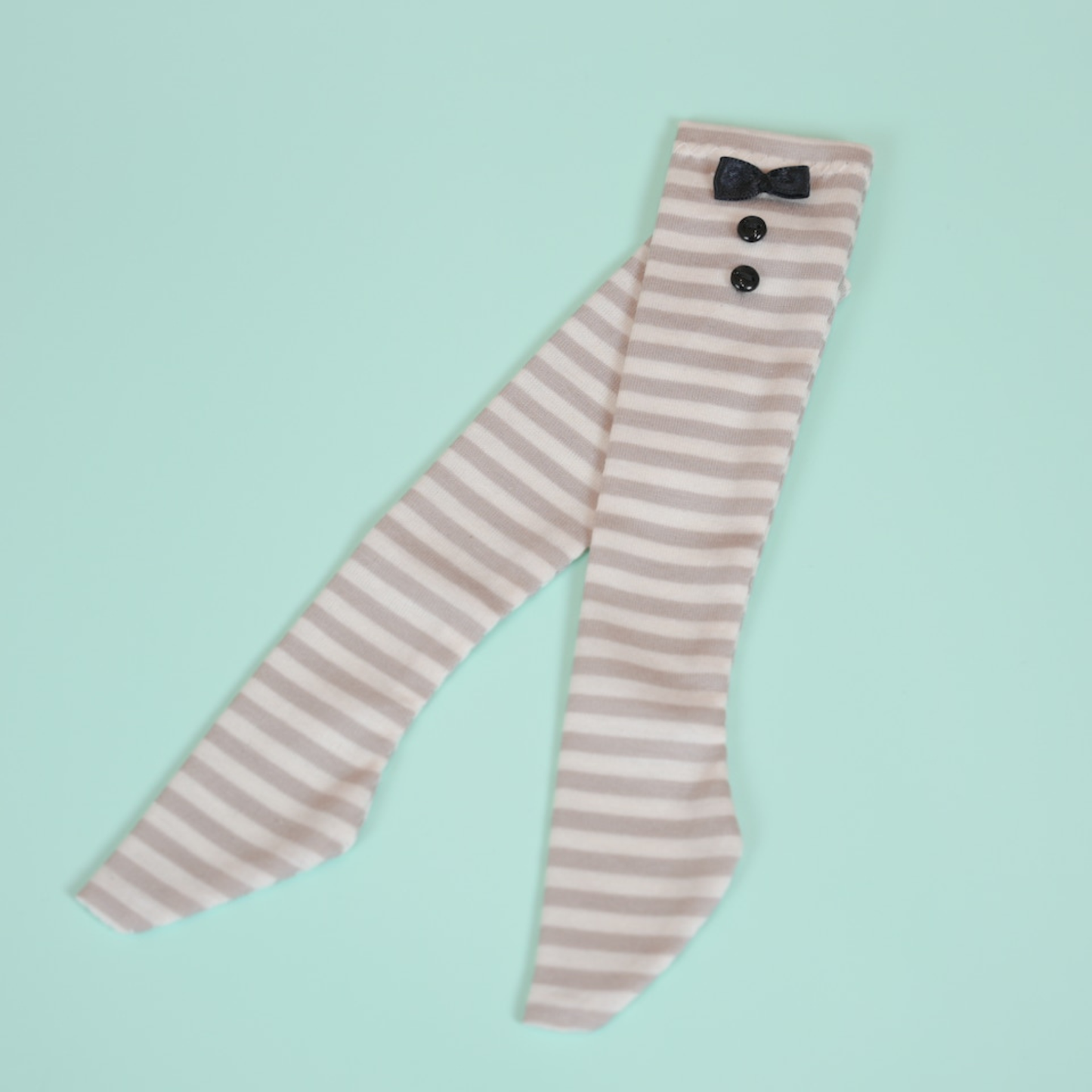 Mini Dollfie Dream ・ SDM ・ KUMAKO适用服装【爱丽丝的条纹过膝袜】【knee-high socks】