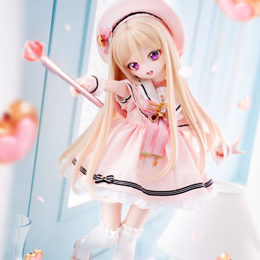 Mini Dollfie Dream ・ KUMAKO适用服装【天使心魔法（淡粉色）】