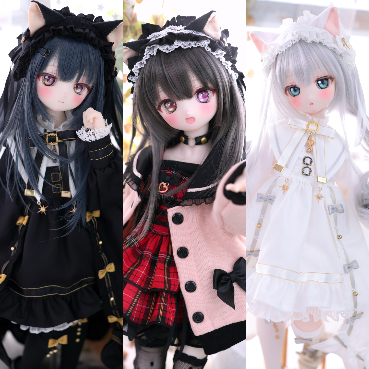 Dollfie Dream・Mini Dollfie Dream・TinyFox PEKO・KUMAKO【猫耳发箍】