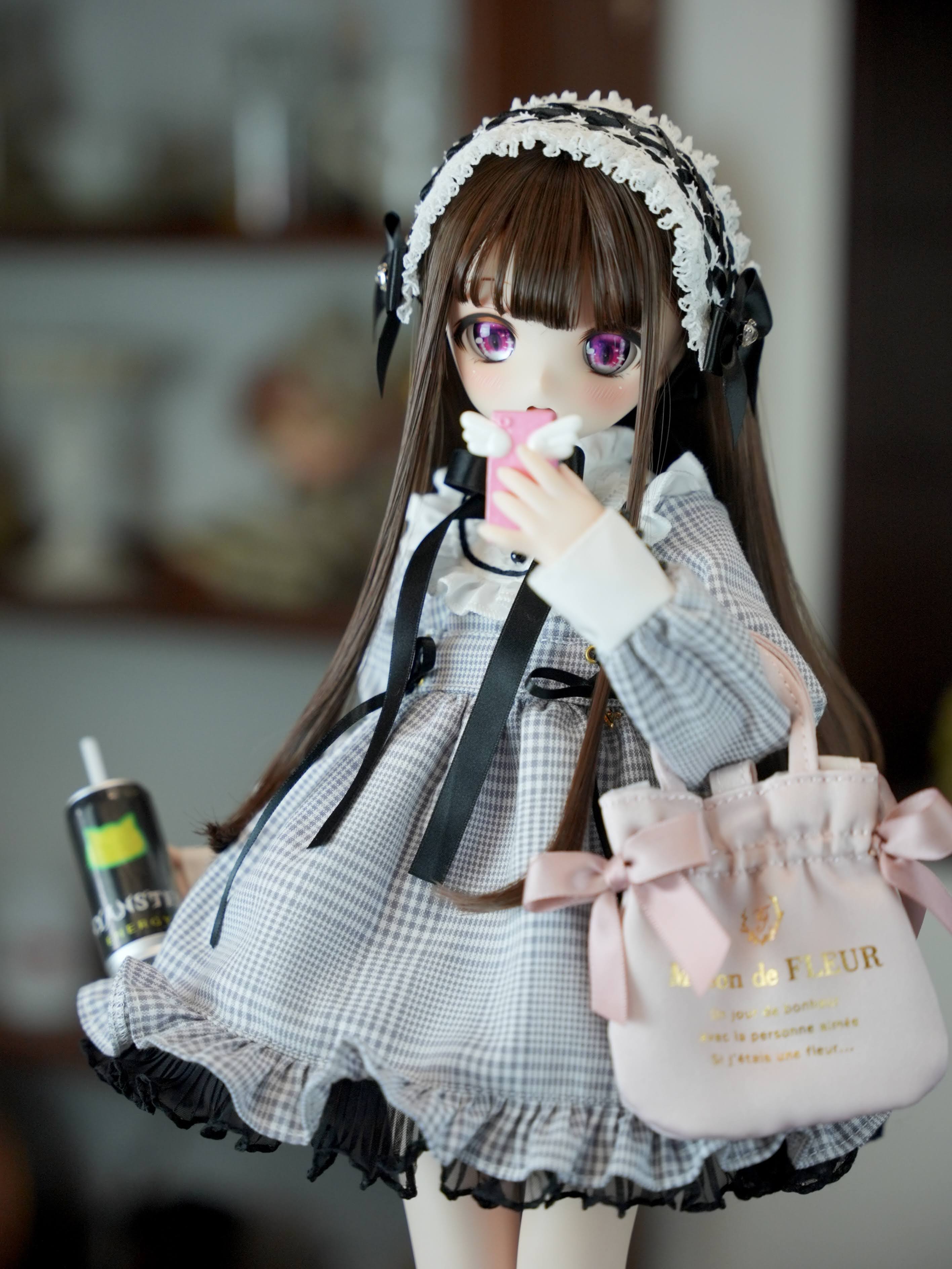 地雷ちゃん（ぐれーのちぇっく）｜Mini Dollfie Dream ・ DDP ・ KUMAKO ・ SDM ・ Imomodoll