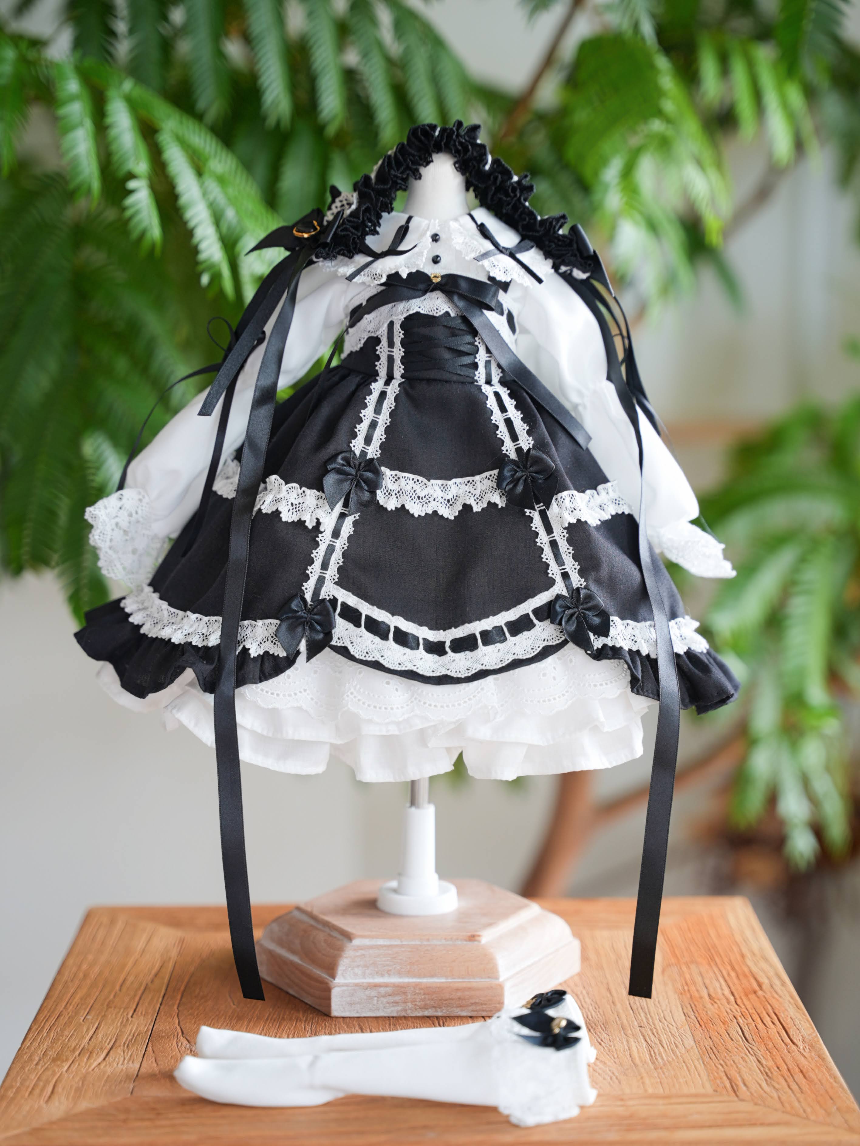 Nostalgic Lolita-chan (Black)｜Mini Dollfie Dream・KUMAKO