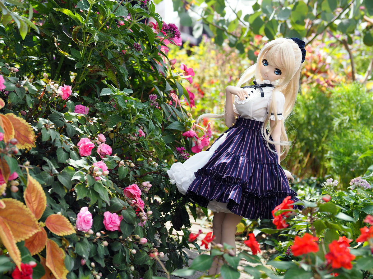 なないろパニエ ロング（白）｜MDD・DD・DDS・DDP・TinyFox PEKO・SD