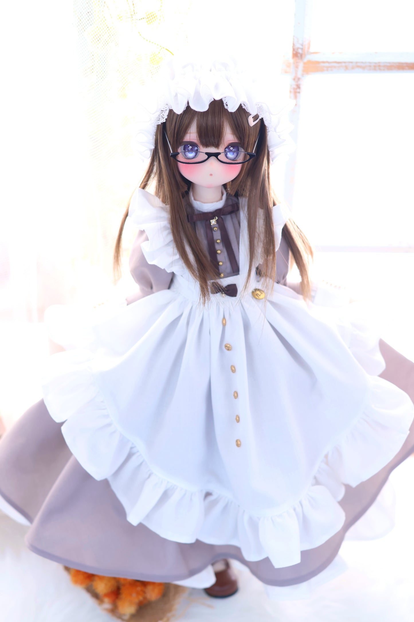 MDD / 1/4 TinyFox PEKO体 【ロイヤル・ヴィクトリアンメイド（グレージュ）】