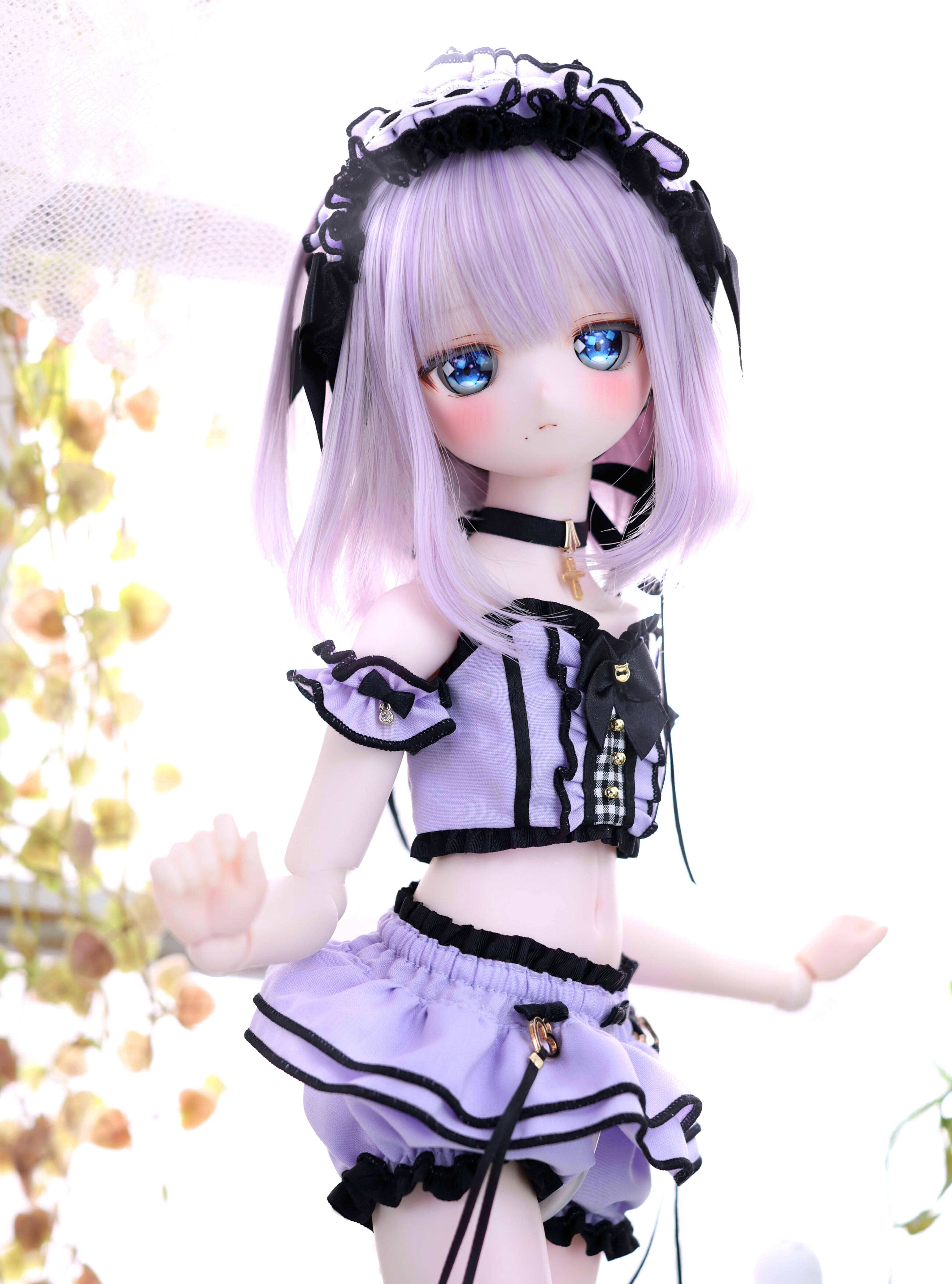 Jirai-style loungewear(Purple)｜Mini Dollfie Dream