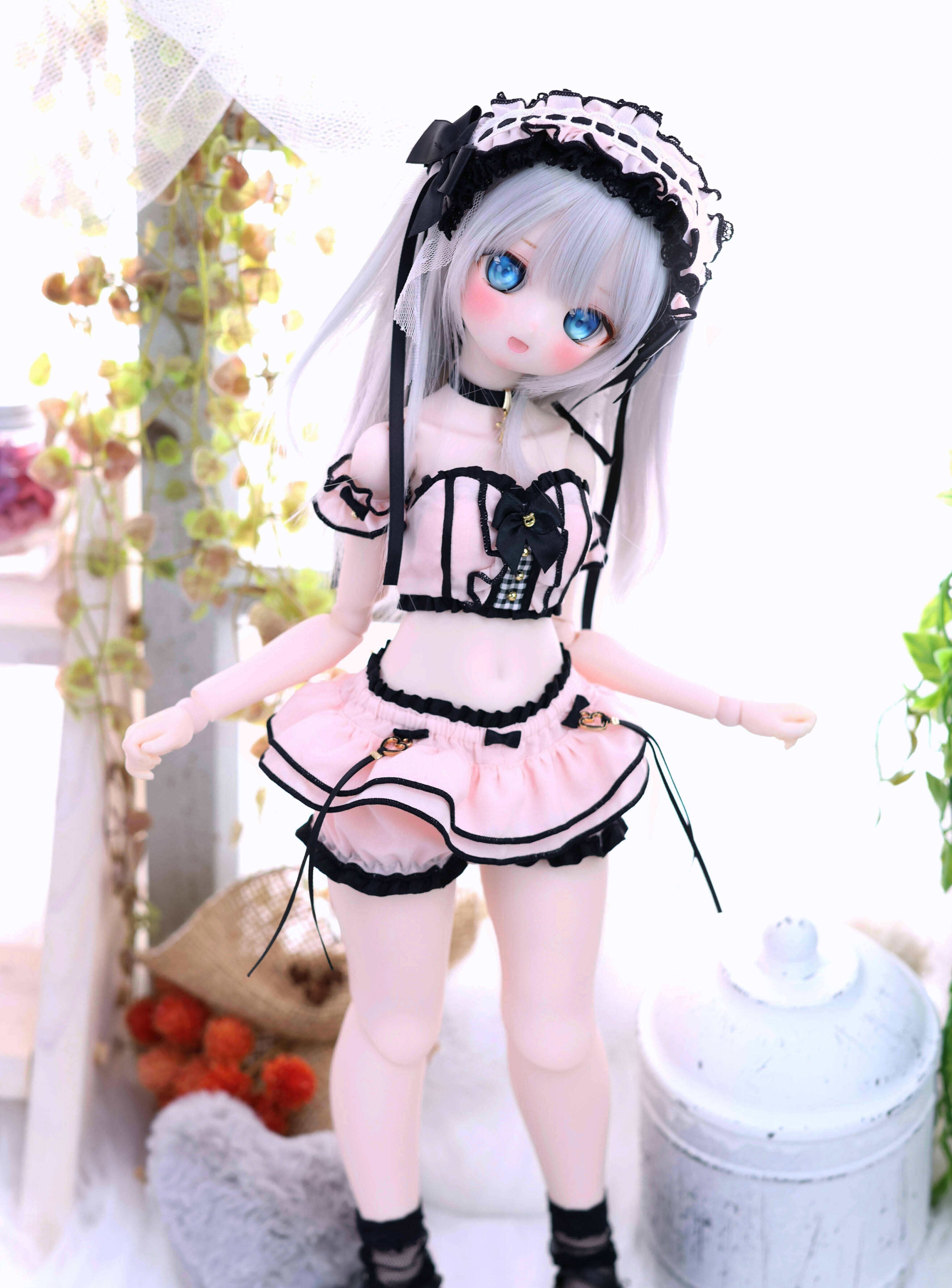 Jirai-style loungewear (Pink)｜Mini Dollfie Dream