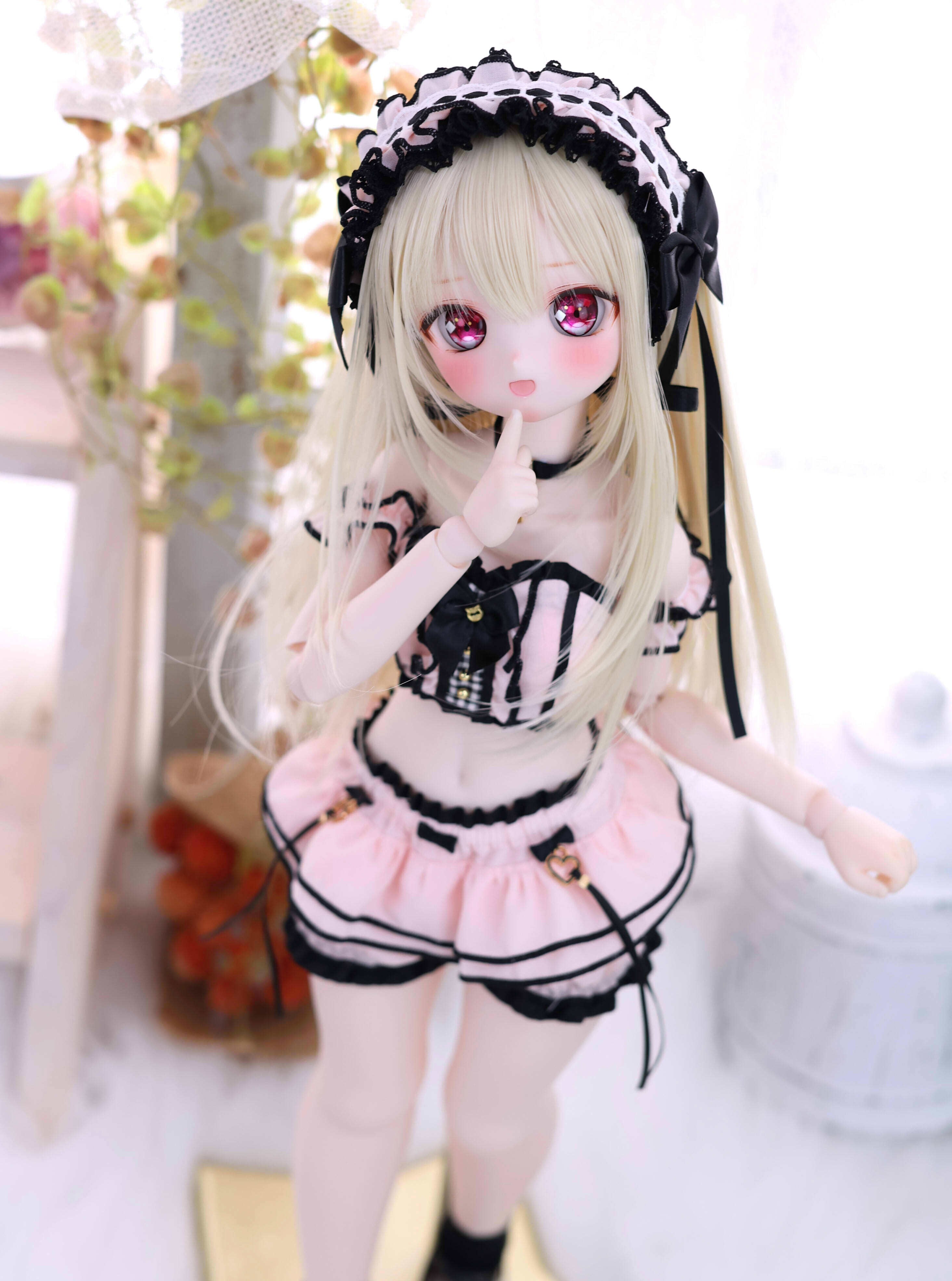Jirai-style loungewear (Pink)｜Mini Dollfie Dream