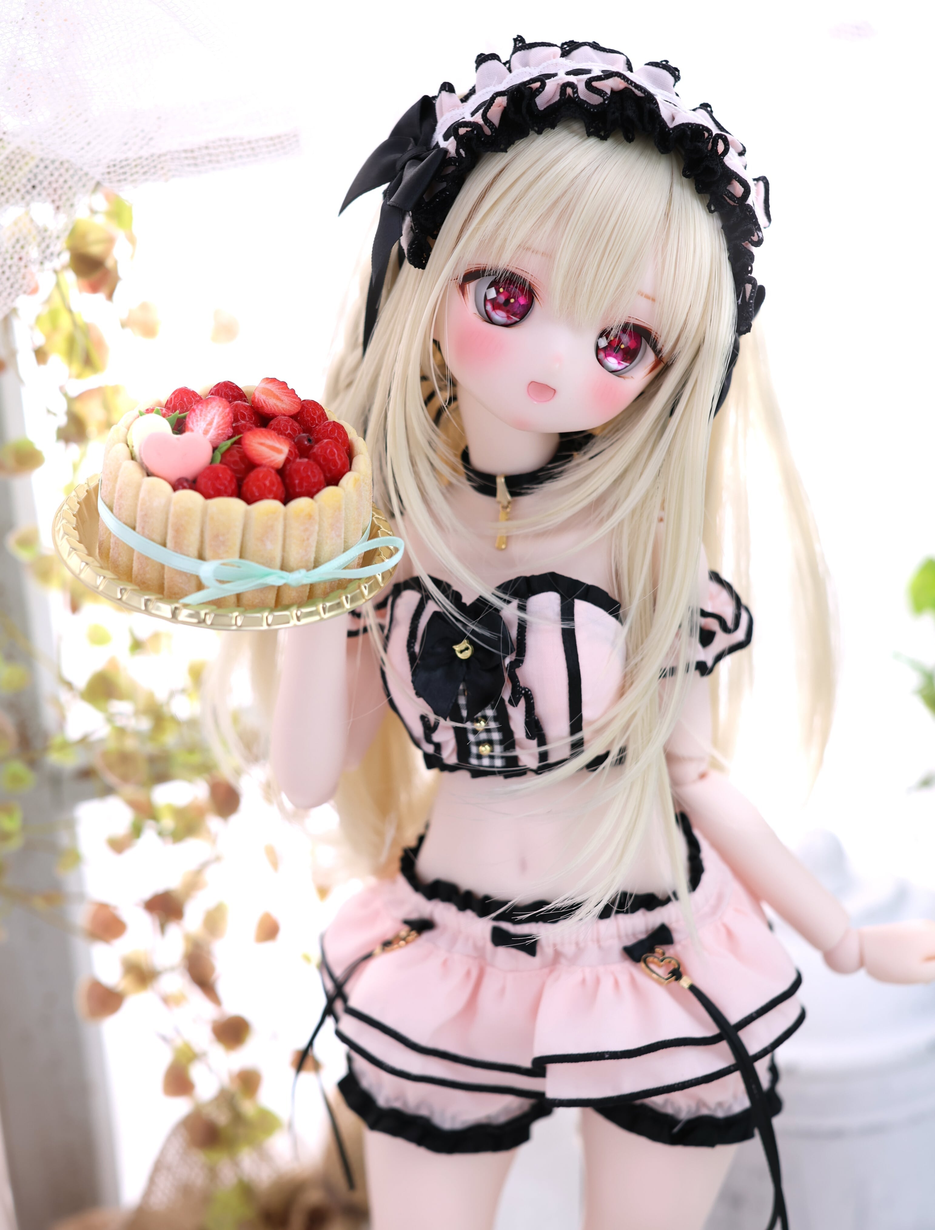 Jirai-style loungewear (Pink)｜Mini Dollfie Dream