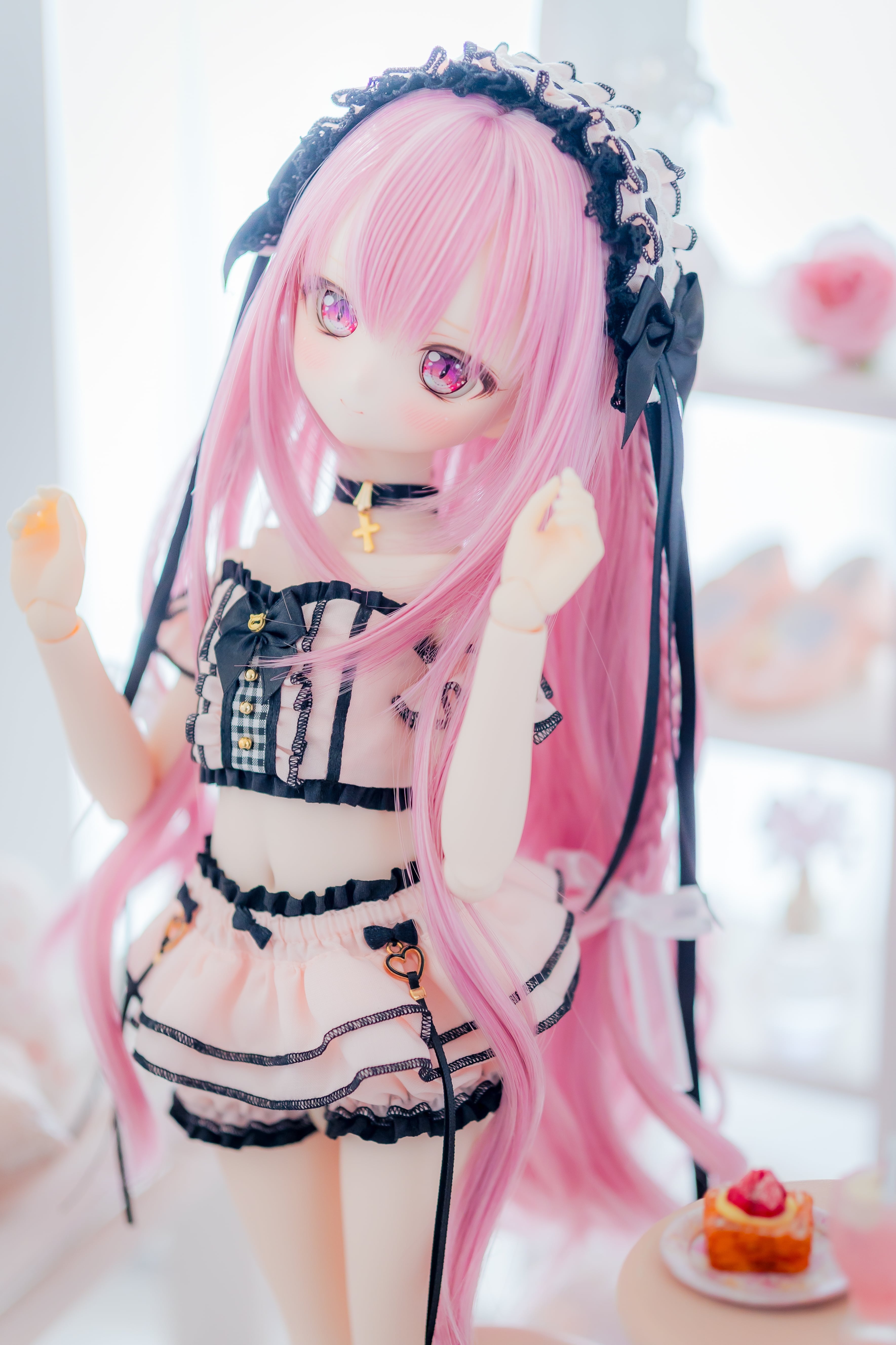 Jirai-style loungewear (Pink)｜Mini Dollfie Dream