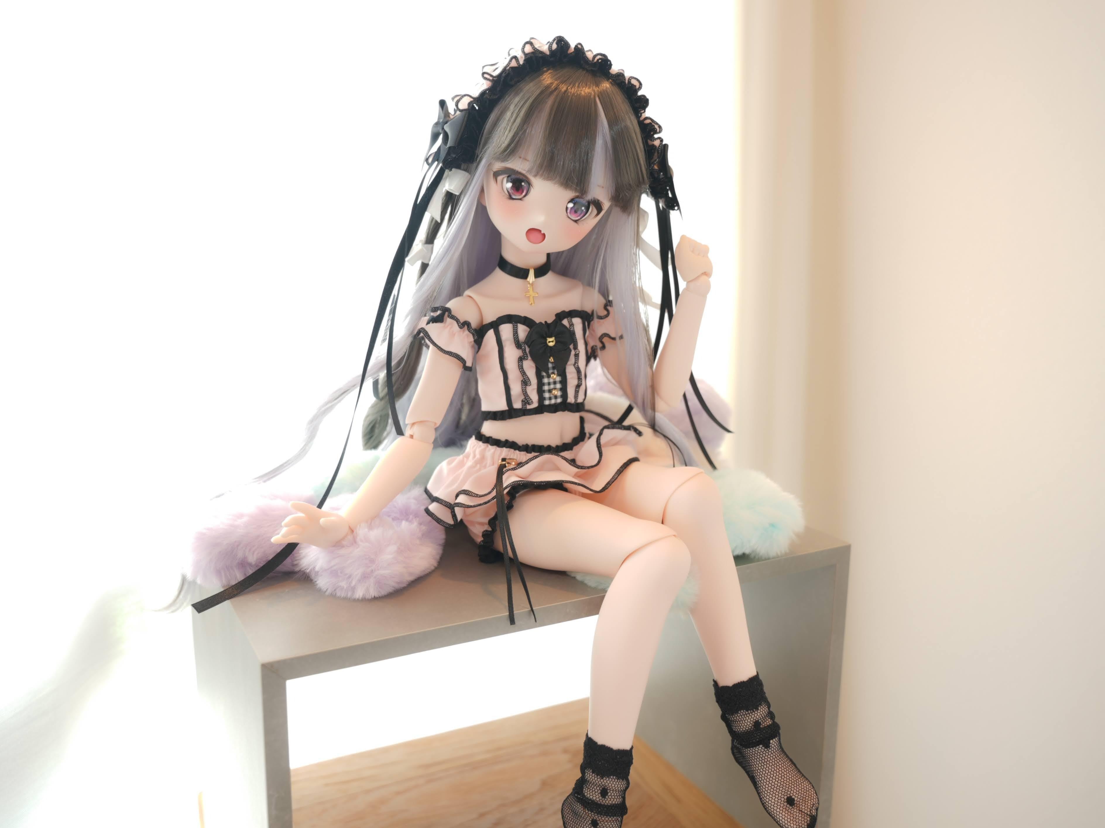 Jirai-style loungewear (Pink)｜Mini Dollfie Dream
