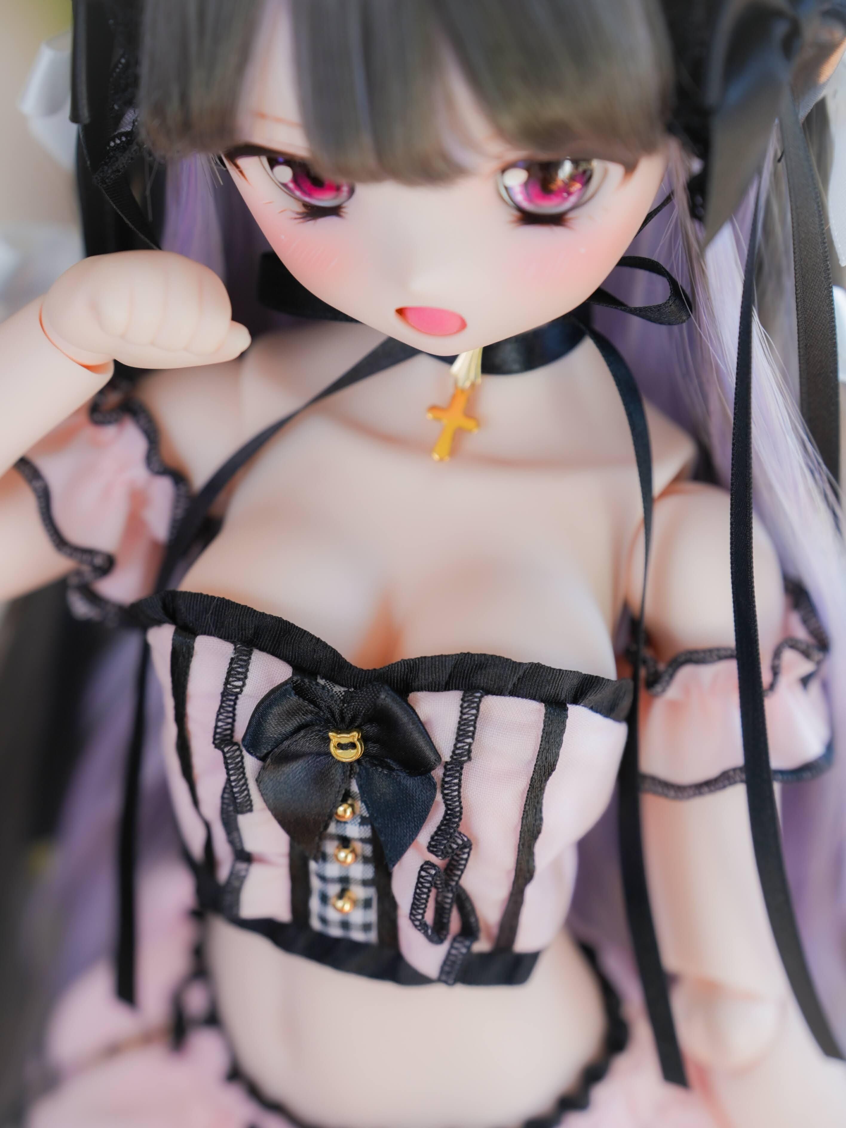 Jirai-style loungewear (Pink)｜Mini Dollfie Dream