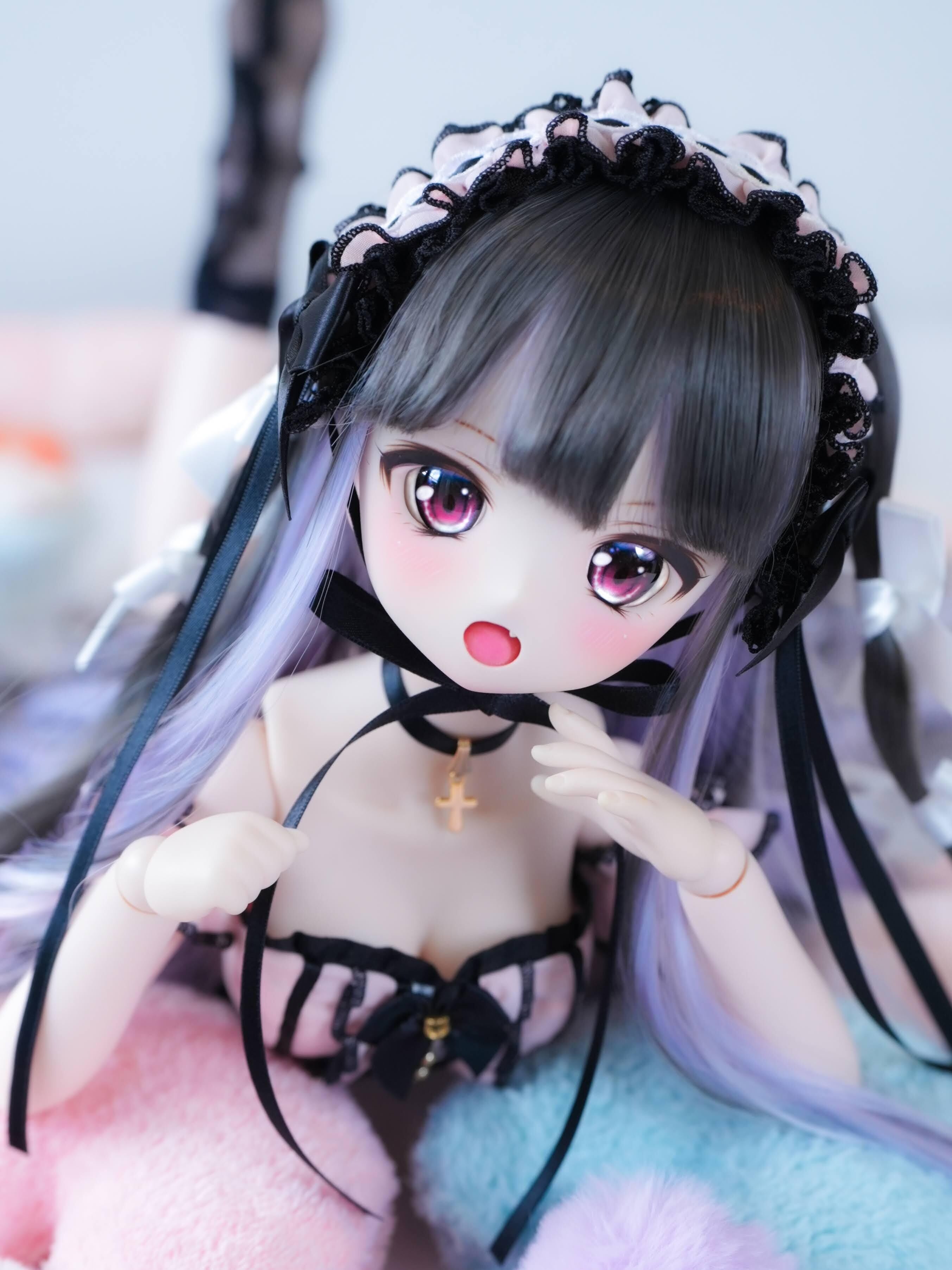 Jirai-style loungewear (Pink)｜Mini Dollfie Dream