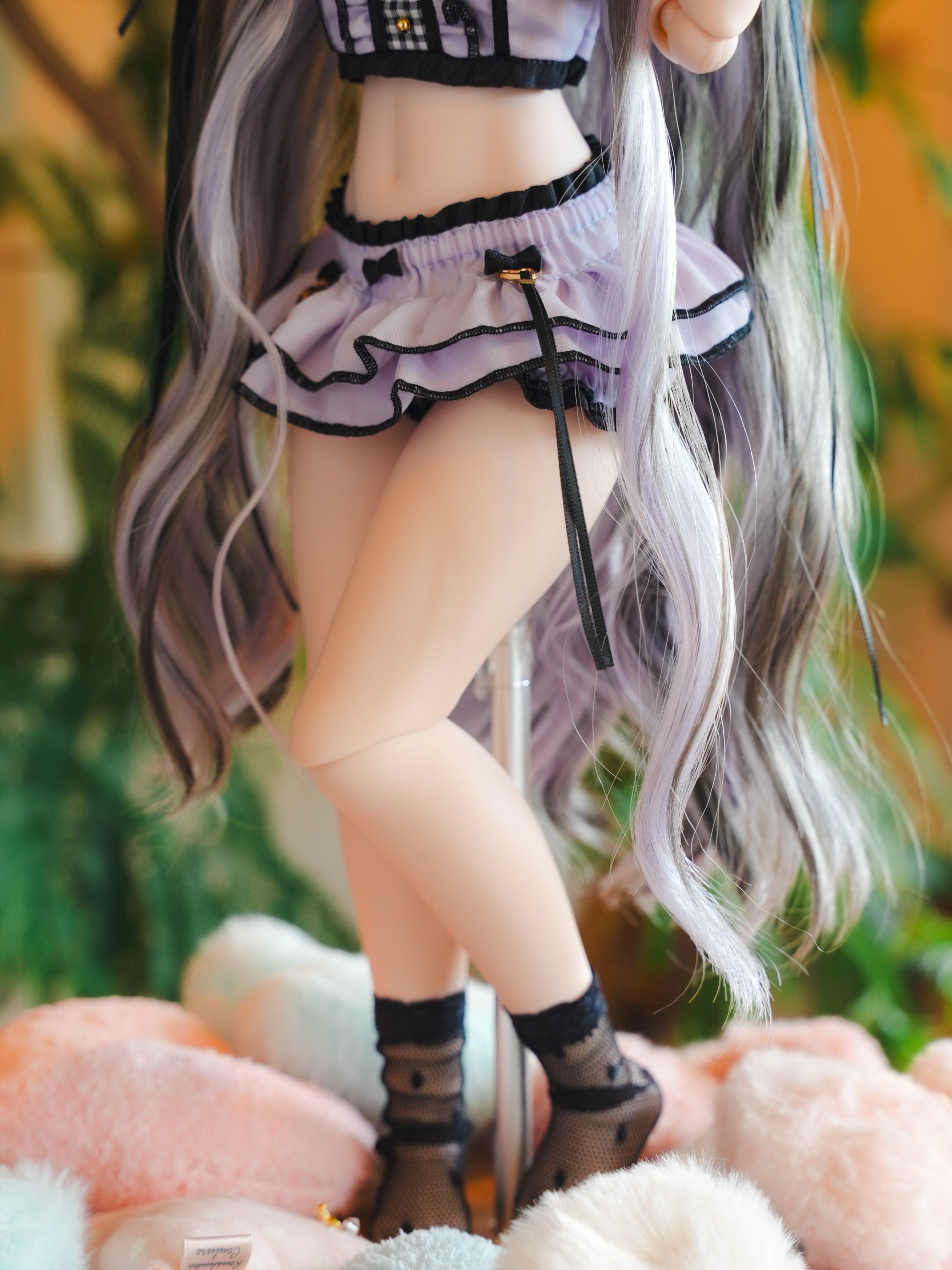 地雷系ゆめゆめルームウェア（パープルカラー）｜Mini Dollfie Dream