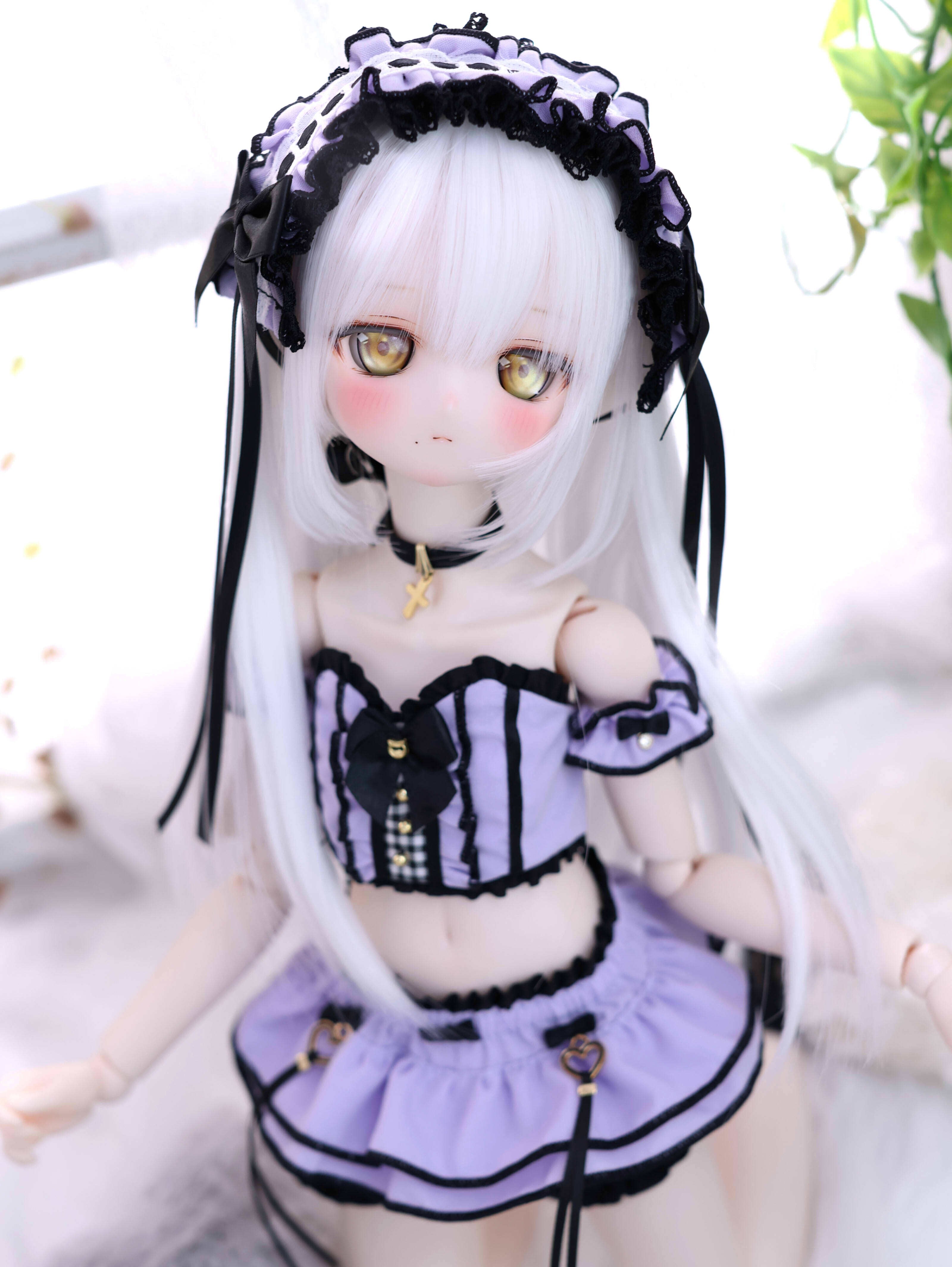 地雷系ゆめゆめルームウェア（パープルカラー）｜Mini Dollfie Dream