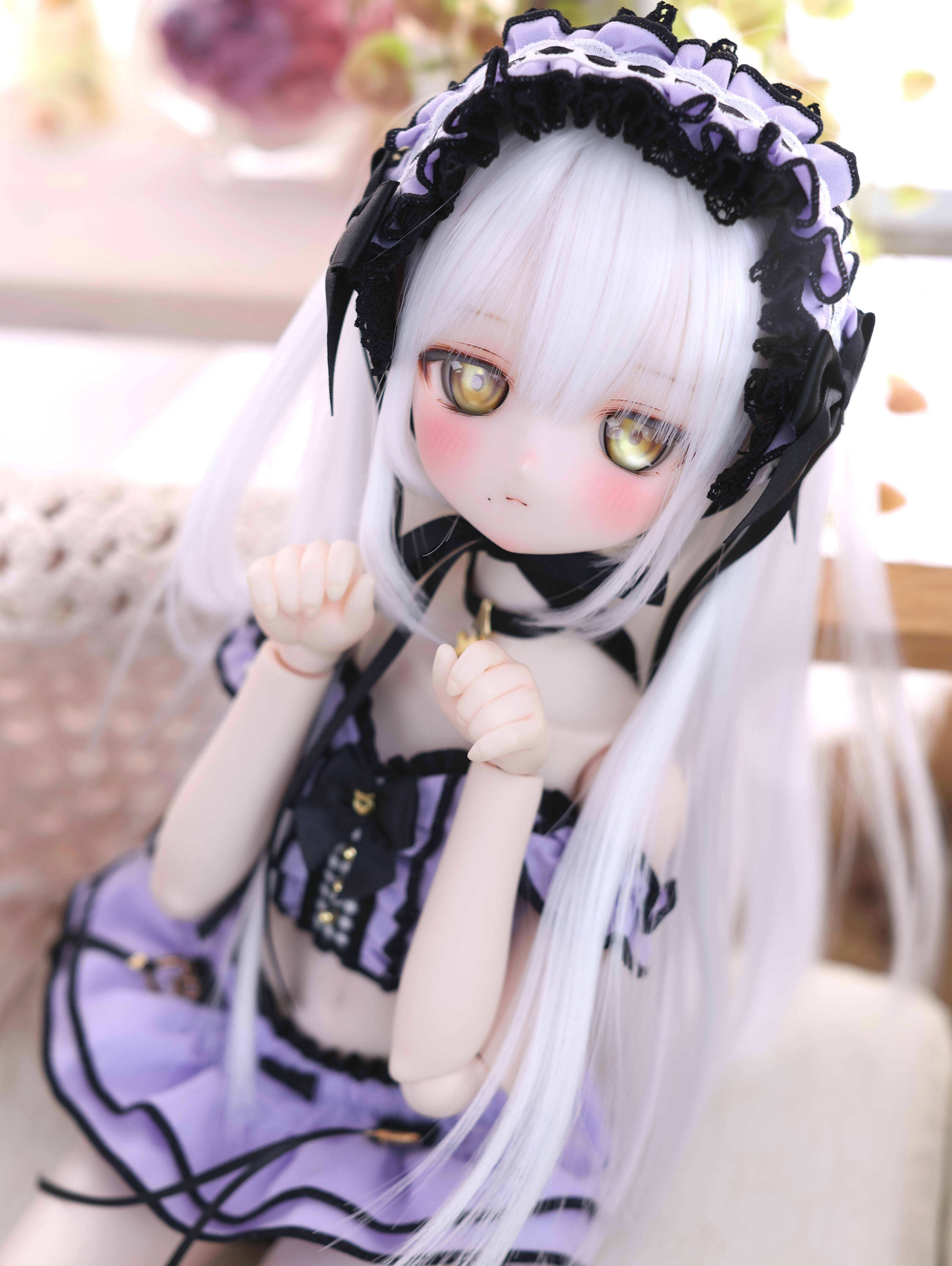 地雷系ゆめゆめルームウェア（パープルカラー）｜Mini Dollfie Dream