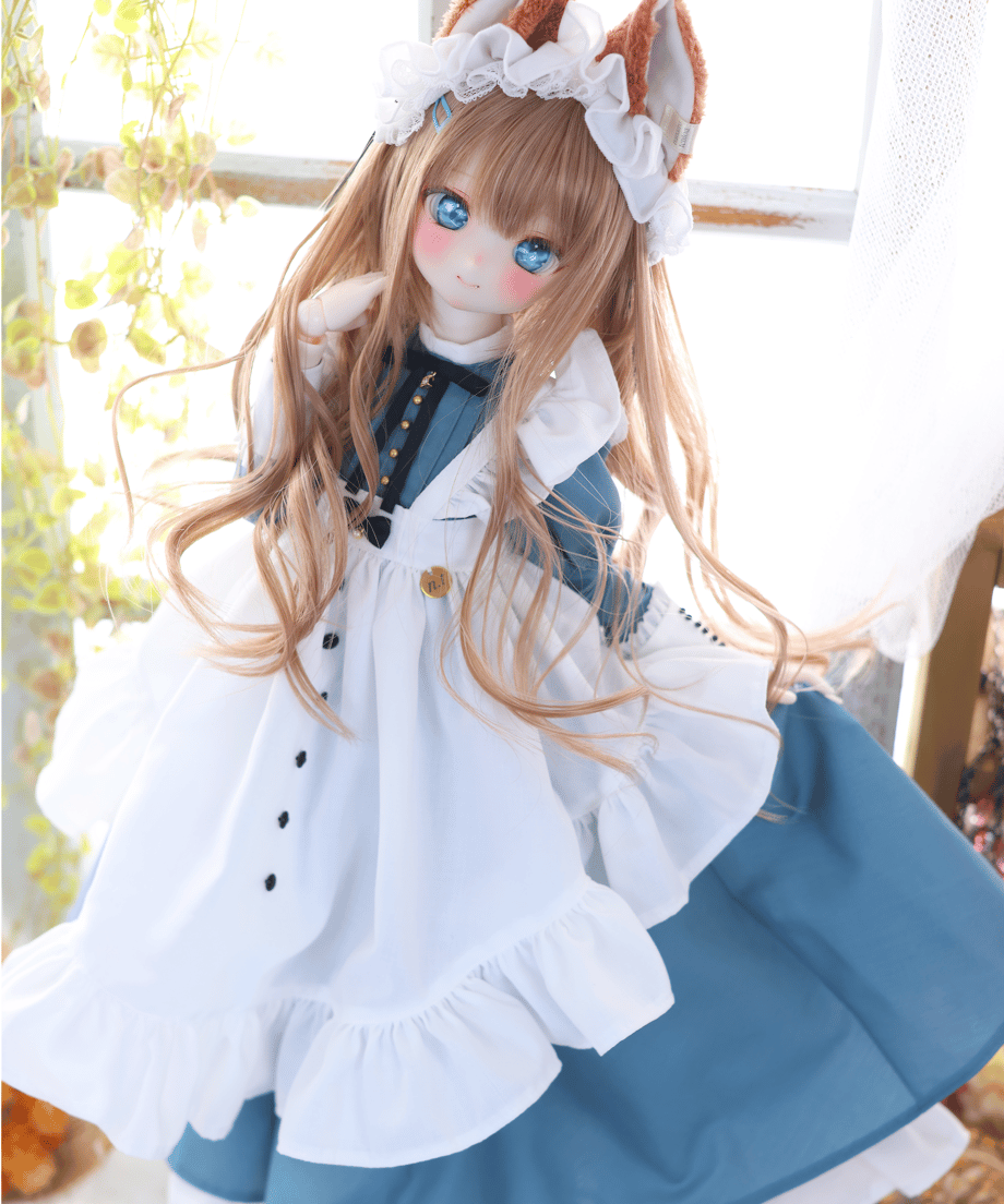 受注生産予約枠『ナナイロテントウ』ロイヤル・ヴィクトリアンメイド PEKO体専用Ver.＋ラペオニア限定 狐耳カチューシャ  **お届け目安:4か月後以降