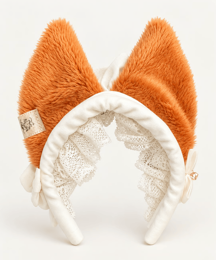 受注生産予約枠『ナナイロテントウ』ロイヤル・ヴィクトリアンメイド PEKO体専用Ver.＋ラペオニア限定 狐耳カチューシャ  **お届け目安:4か月後以降