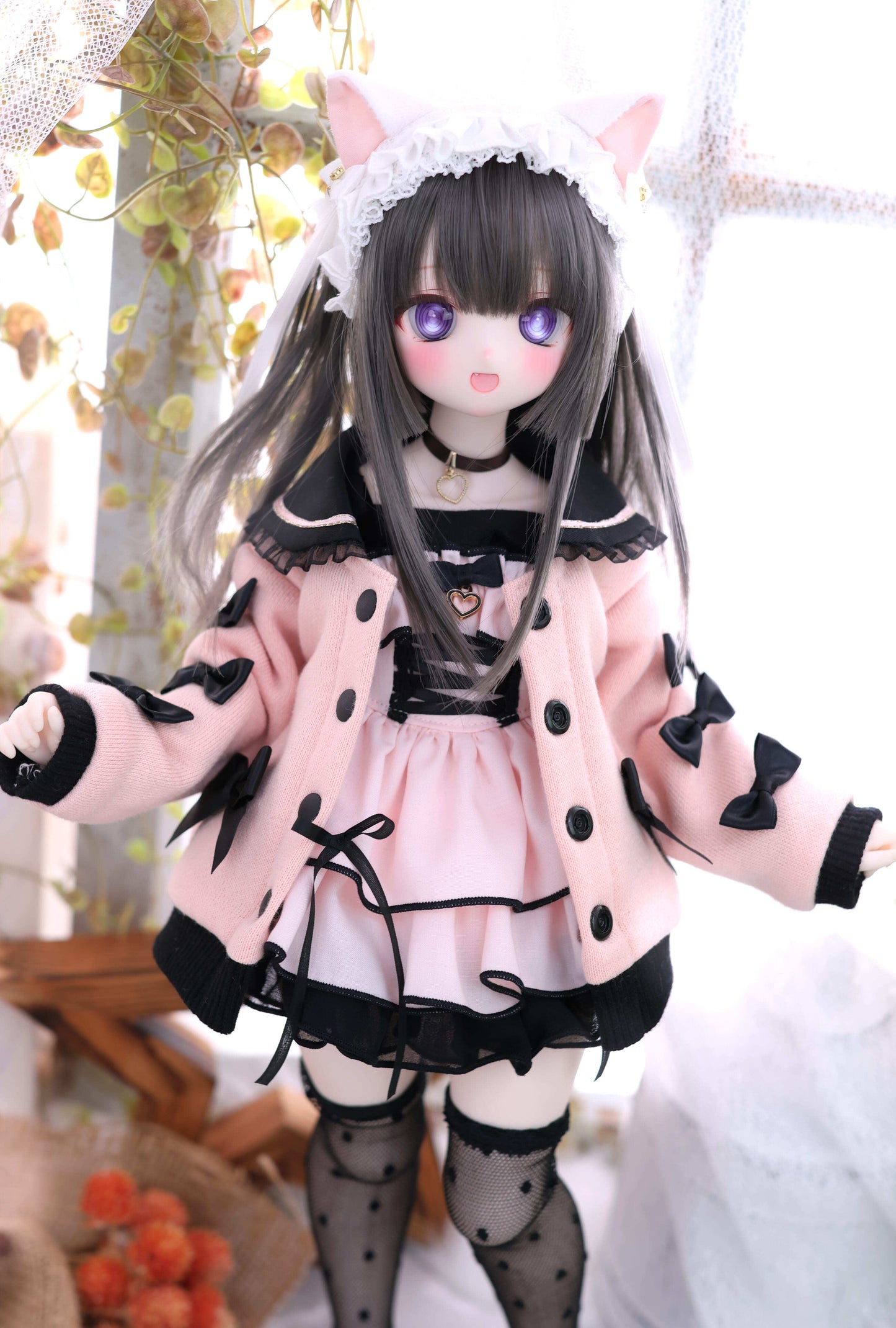 Dollfie Dream・Mini Dollfie Dream・TinyFox PEKO・KUMAKO【ネコ耳カチューシャ】