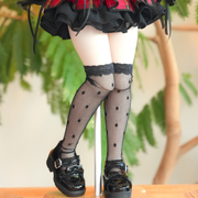 Mini Dollfie Dream ・ KUMAKO 【Dot Tulle Knee-High Socks】