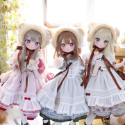 Bear Ear Headdress | Mini Dollfie Dream ・ 1/4 TinyFox PEKO・KUMAKO