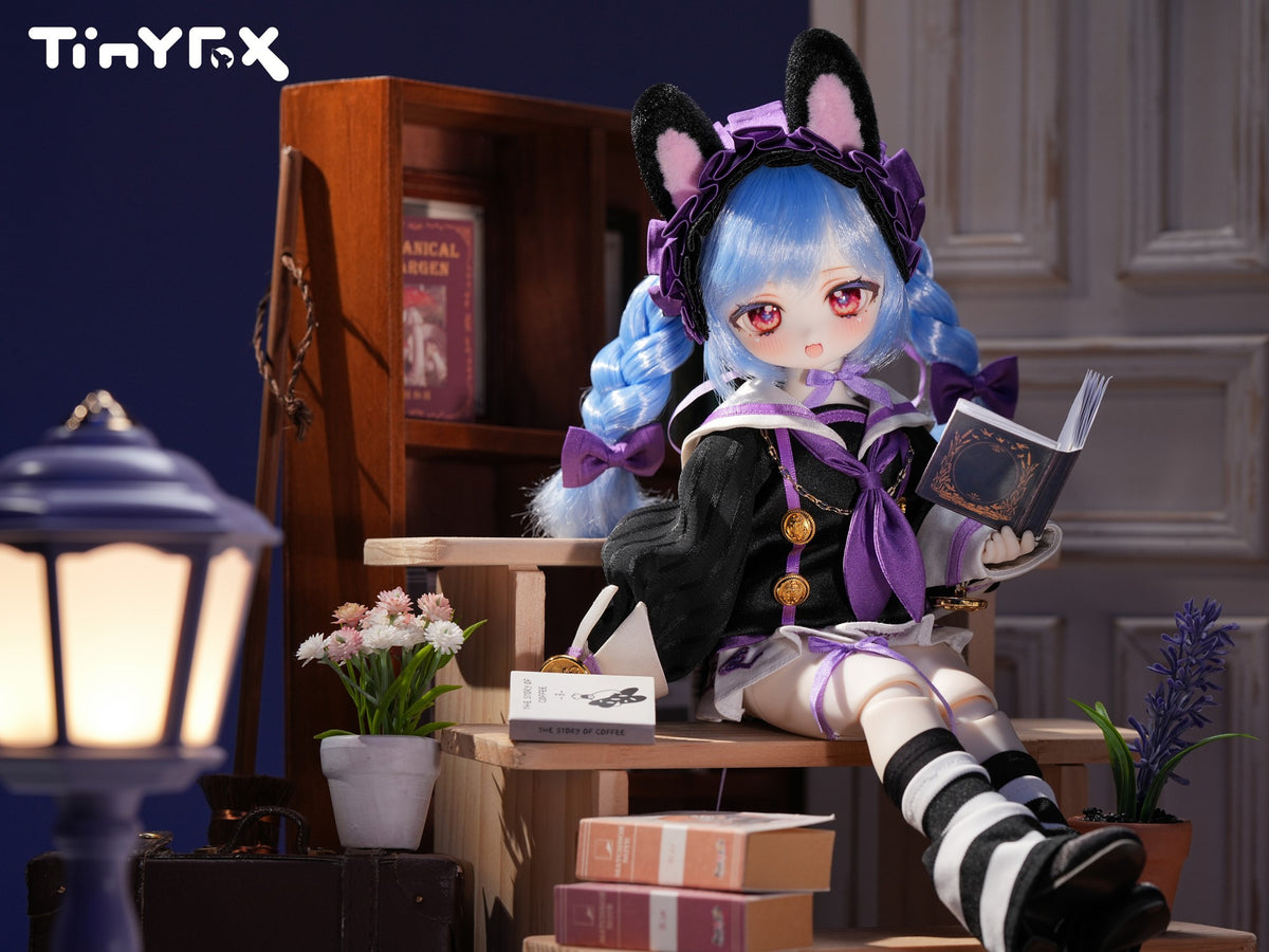 TinyFox 禁忌書庫 ヴァイオレット 本を手にした座り姿