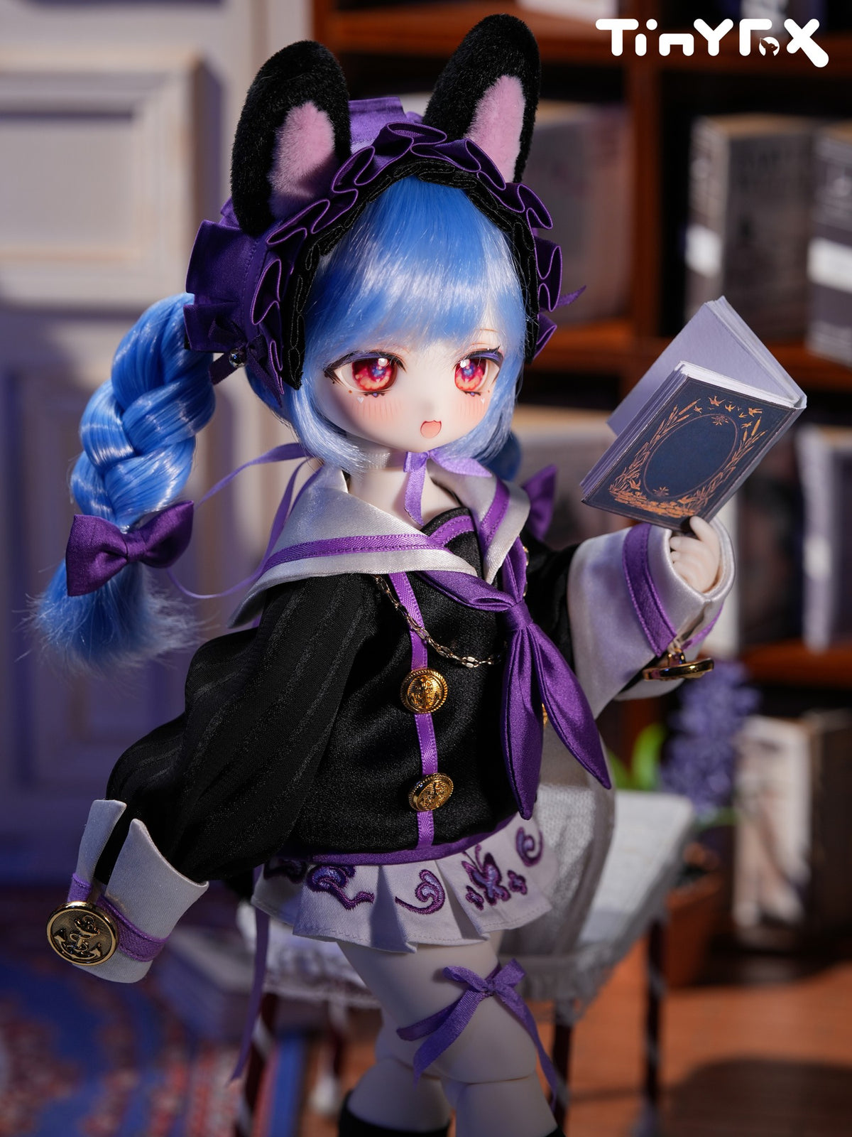 TinyFox 禁忌書庫 ヴァイオレット セーラー服とプリーツスカート