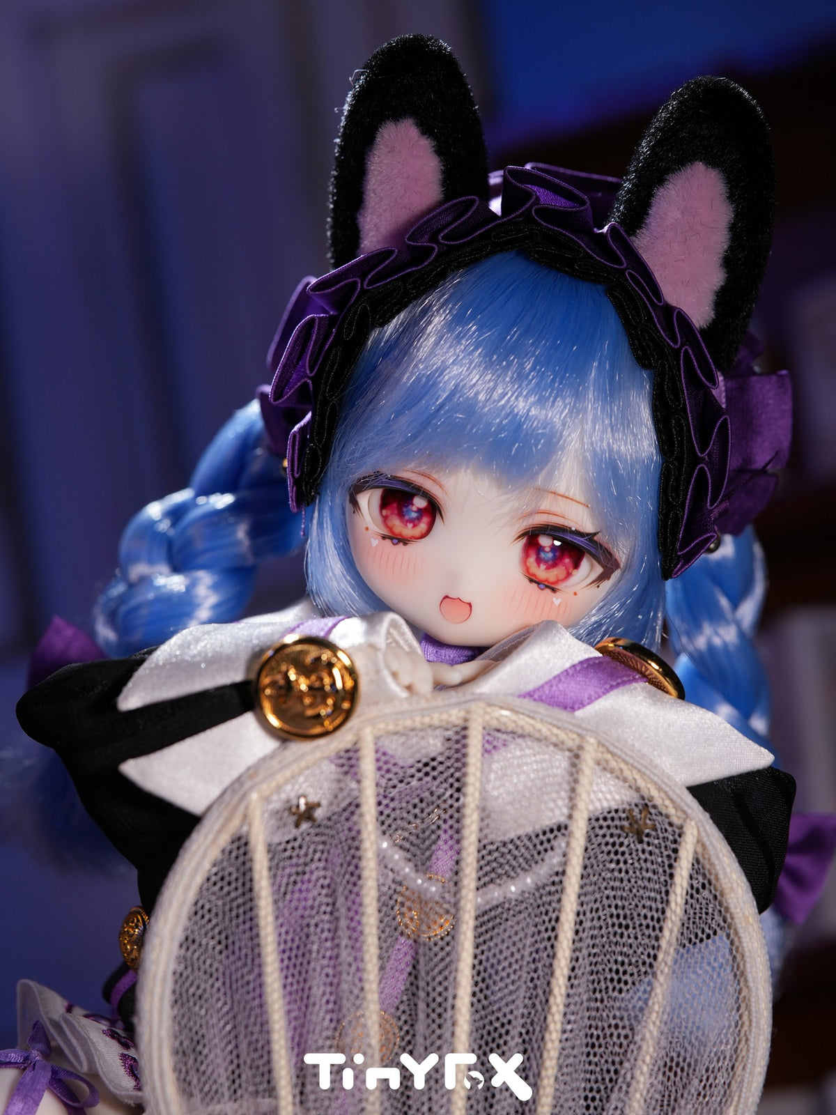 TinyFox 禁忌書庫 ヴァイオレット C-21ヘッドの表情アップ